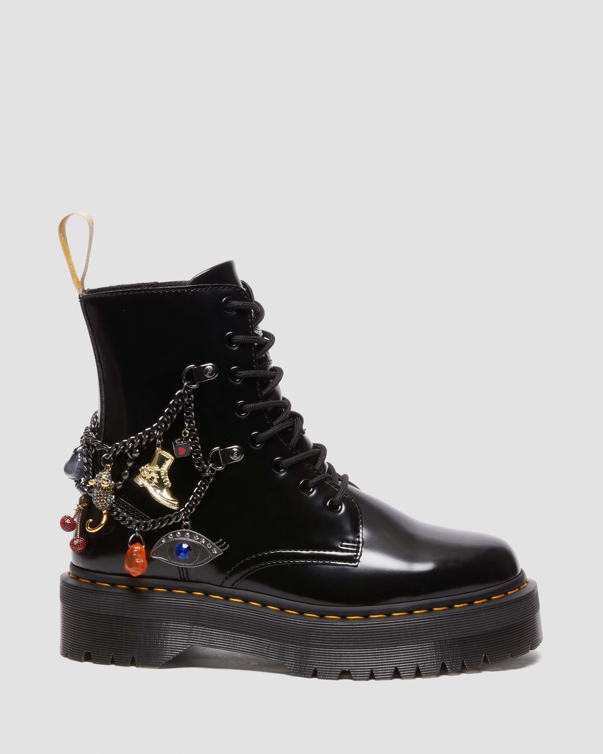 Vegan Jadon Boot Marc Jacobs Platforms in BLACK | Dr. Martens™
