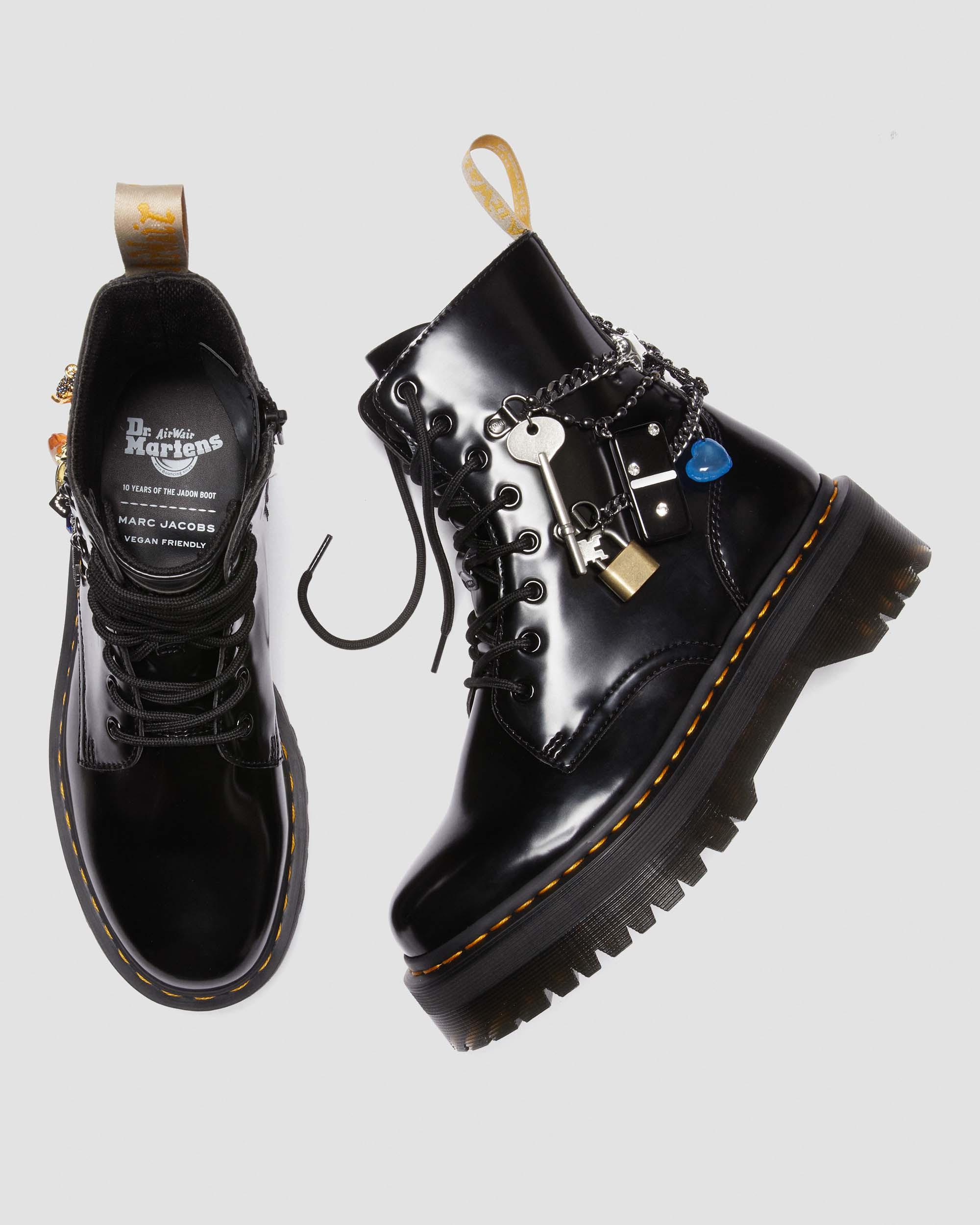 Vegan Jadon Boot Marc Jacobs Platforms in Black | Dr. Martens