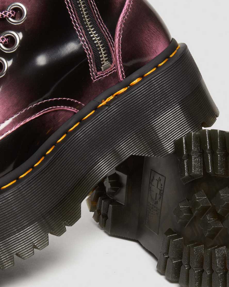 Jadon Max Boot Distressed Leather PlatformsJadon Max Boot Distressed Leather Platforms Dr. Martens