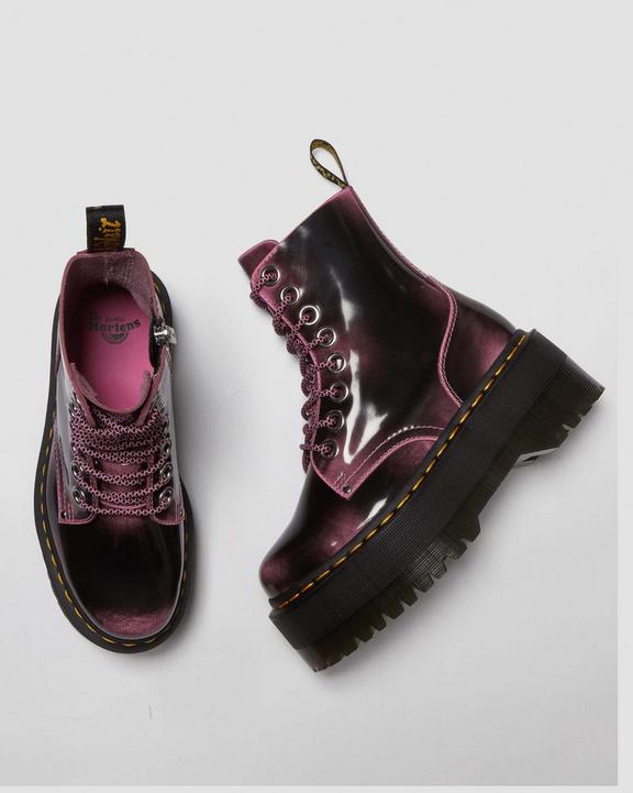 Jadon Max Boot Distressed Leather PlatformsJadon Max Boot Distressed Leather Platforms Dr. Martens