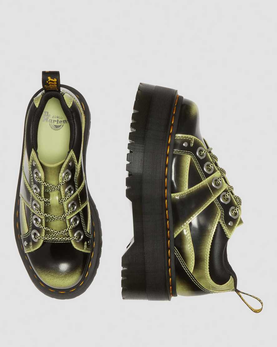 Zapatos con plataforma Max de piel Buttero con 5 ojalesZapatos con plataforma Max de piel Buttero con 5 ojales Dr. Martens
