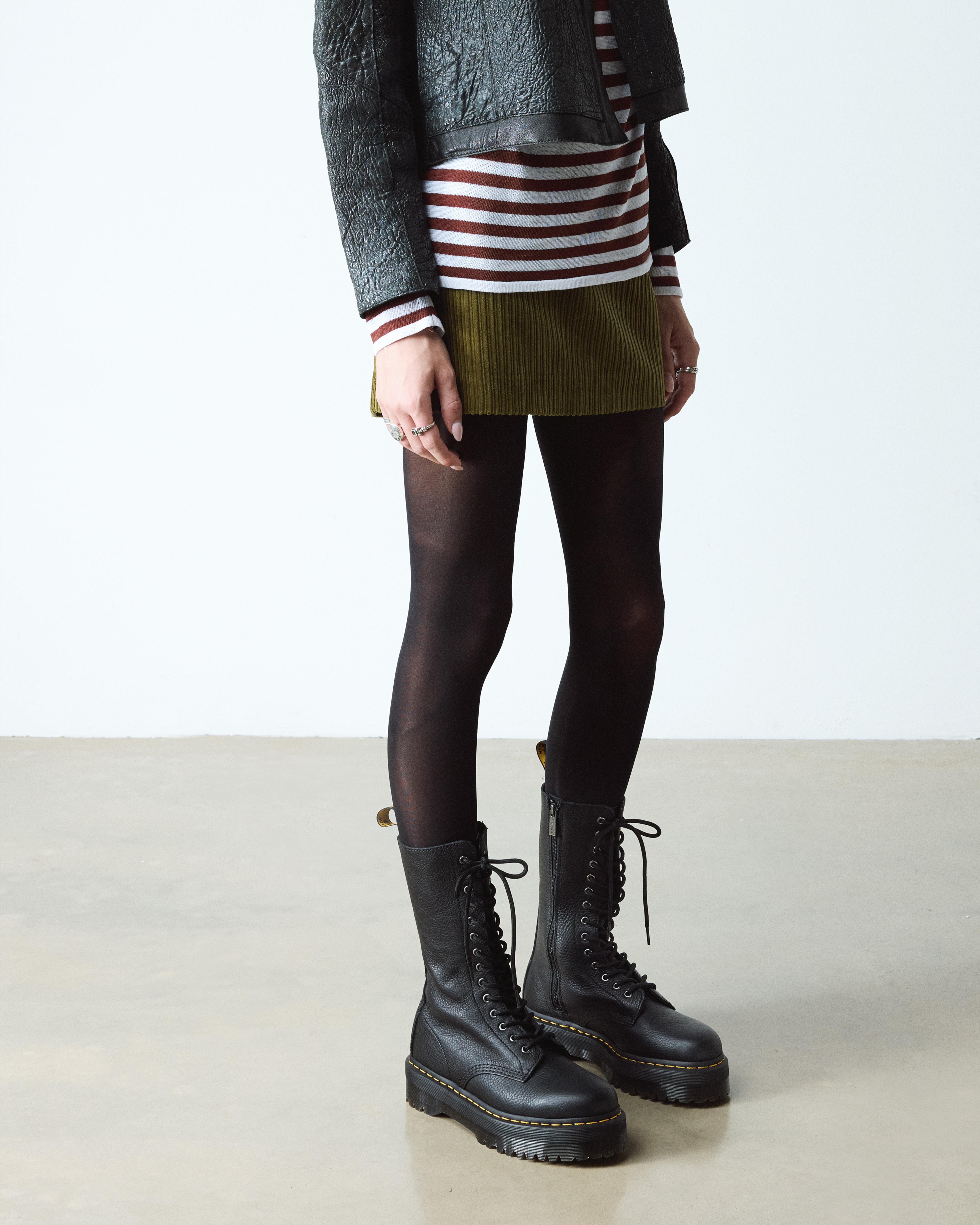 【送料無料】【室外着用なし】 Dr.Martens ドクターマーチン 1B99 PAT FOREST 14ホール ブーツ グリーン系 サイズUK6 約25ｃｍ 1B99 Pisa Leather Mid Calf Lace Up Boots in Black | Dr. Martens