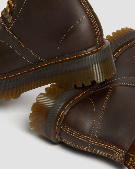 Church Arc Crazy Horse Platform Monkey Boots in Dark Brown Church Arc Crazy Horse Platform Monkey Boots in Dark Brown