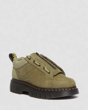 Woodard-sko med lynlås i Tumbled Nubuck-læder