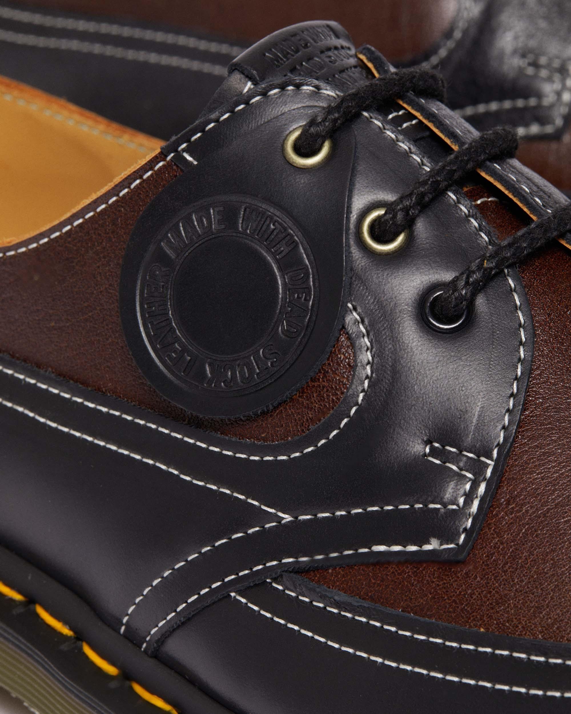 1461 Made in England Deadstock Leather Oxford Shoes in MULTI | Dr
