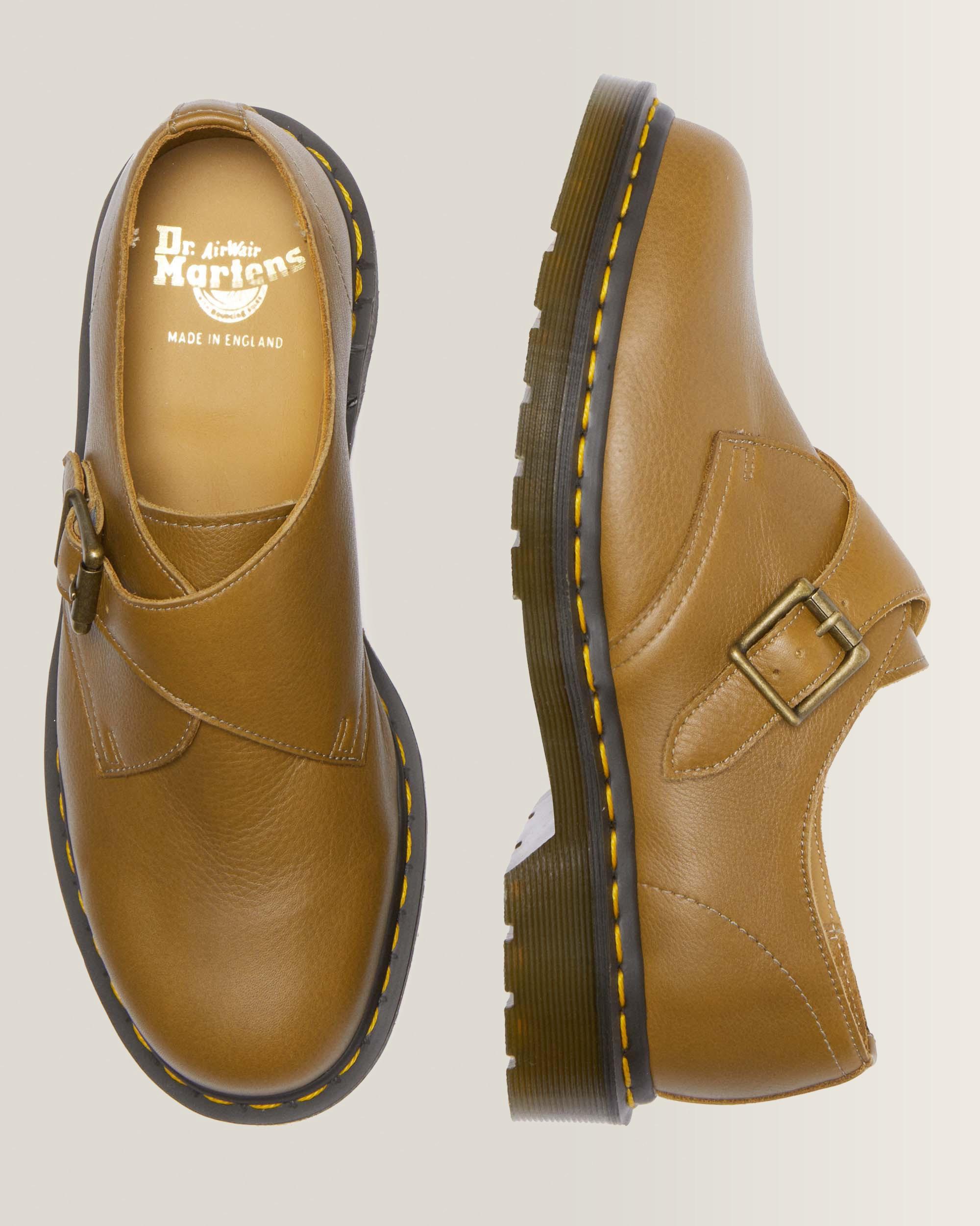 1461 Monk Buckle Leder Schuhe
