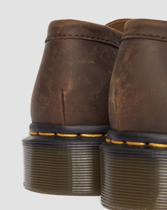 Penton Crazy Horse Leather Loafers in Dark Brown | Dr. Martens Penton Crazy Horse Leather Loafers in Dark Brown | Dr. Martens