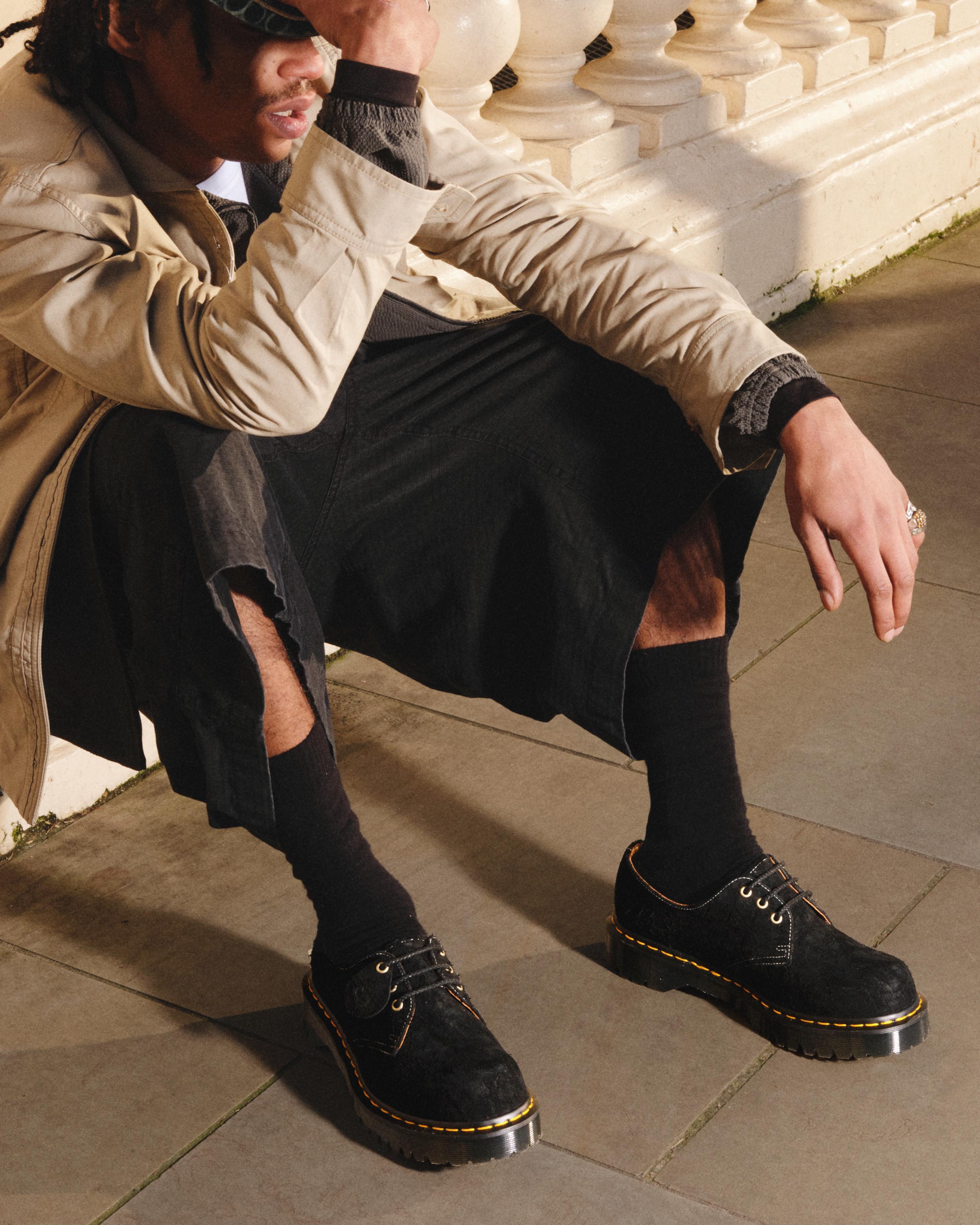 Adrian Made in England Hair On Tassel Loafers, Ocelot | Dr. Martens