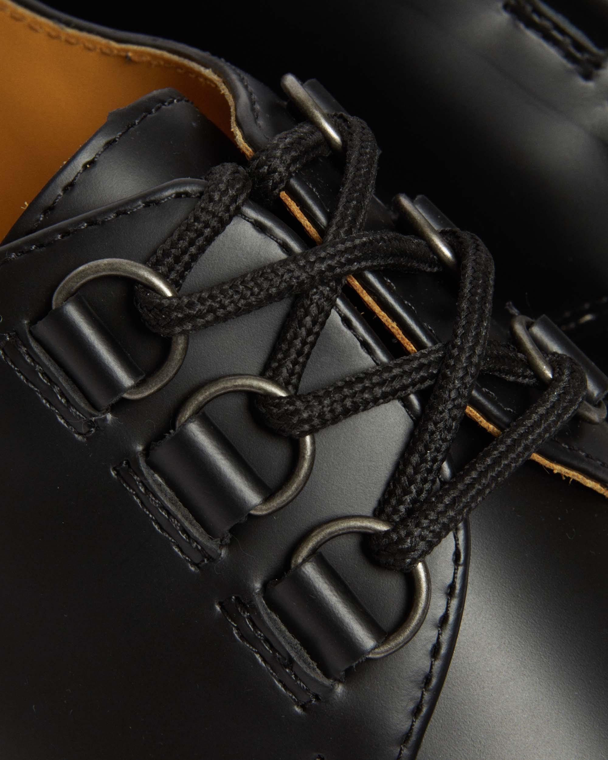 Ramsey Smooth Leather Creepers in Black | Dr. Martens display picture 2