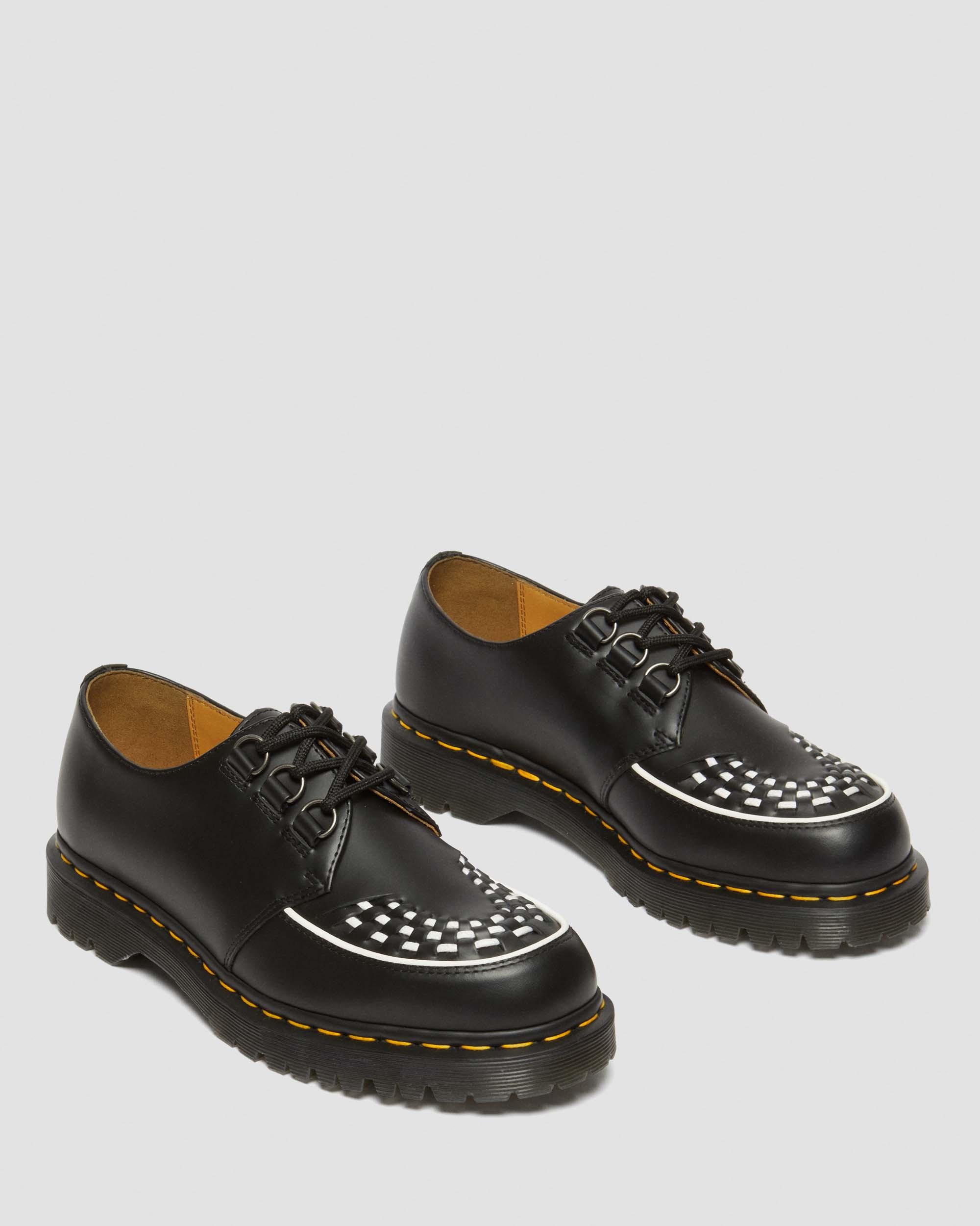 Ramsey Smooth Leather Creepers in BLACK | Dr. Martens™