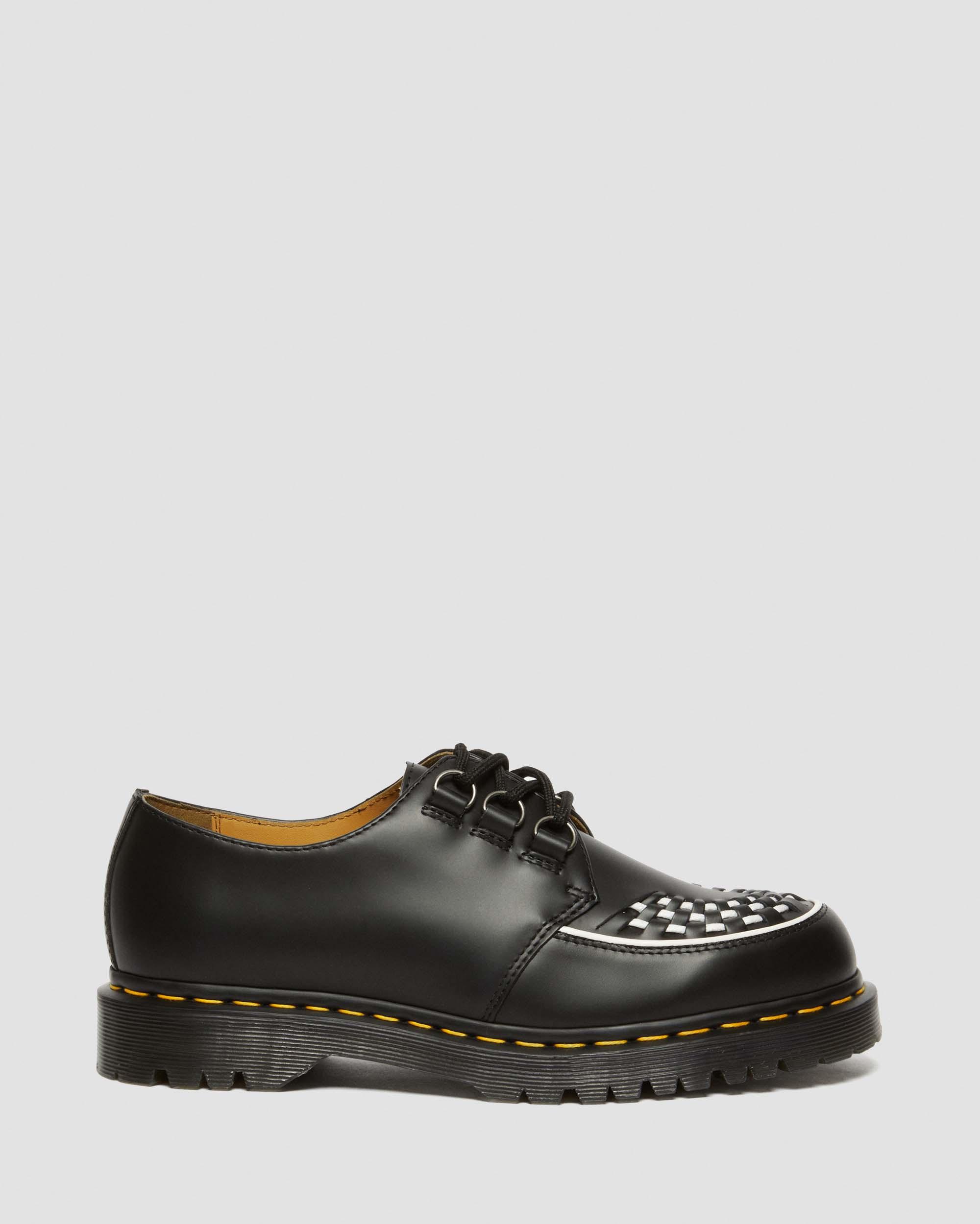 Dr. Martens ドクターマーチン UK5 RAMSEY CREEPER Ramsey Smooth Leather Creepers in BLACK | Dr. Martens™