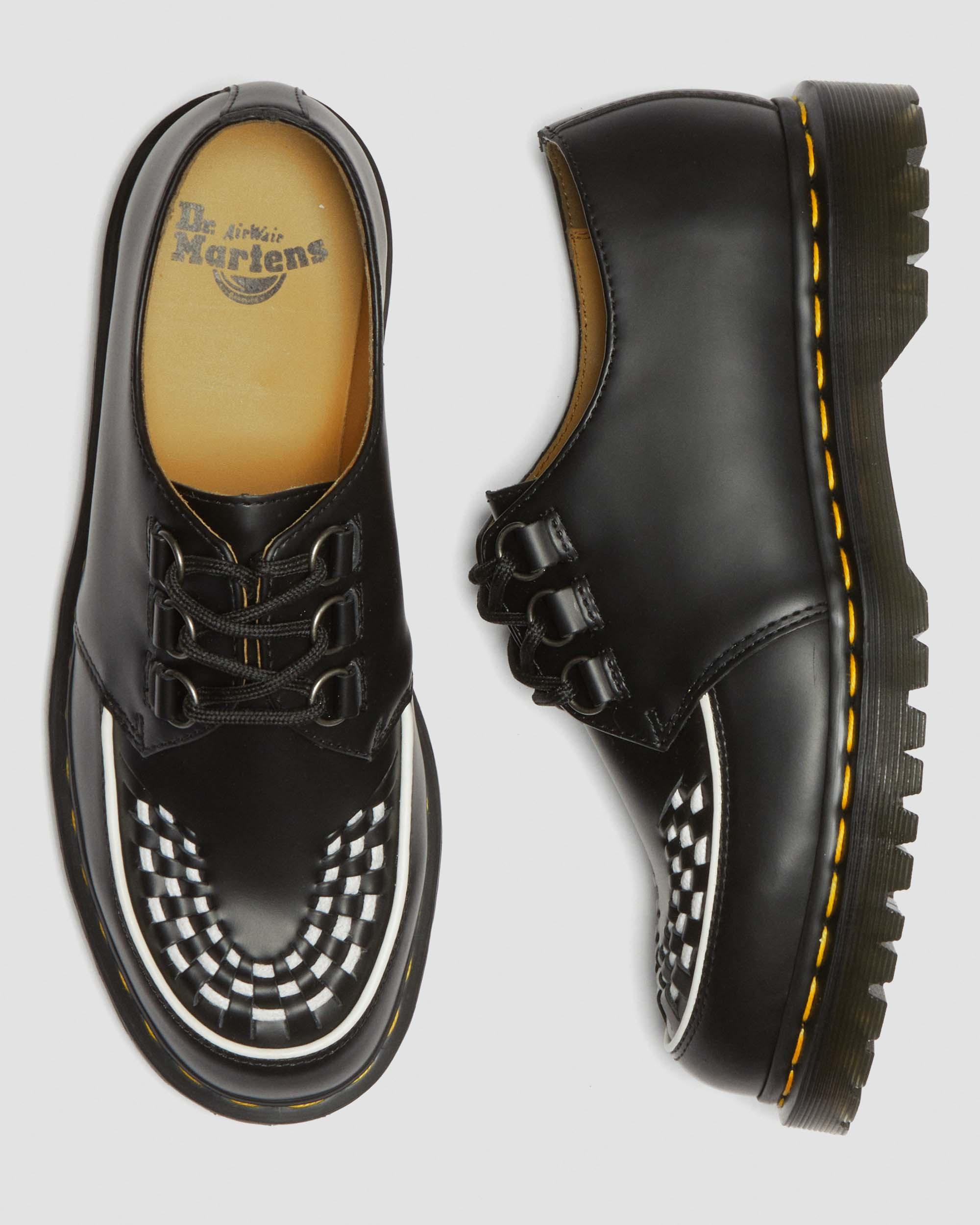 Ramsey Smooth Leather Creepers in BLACK | Dr. Martens™