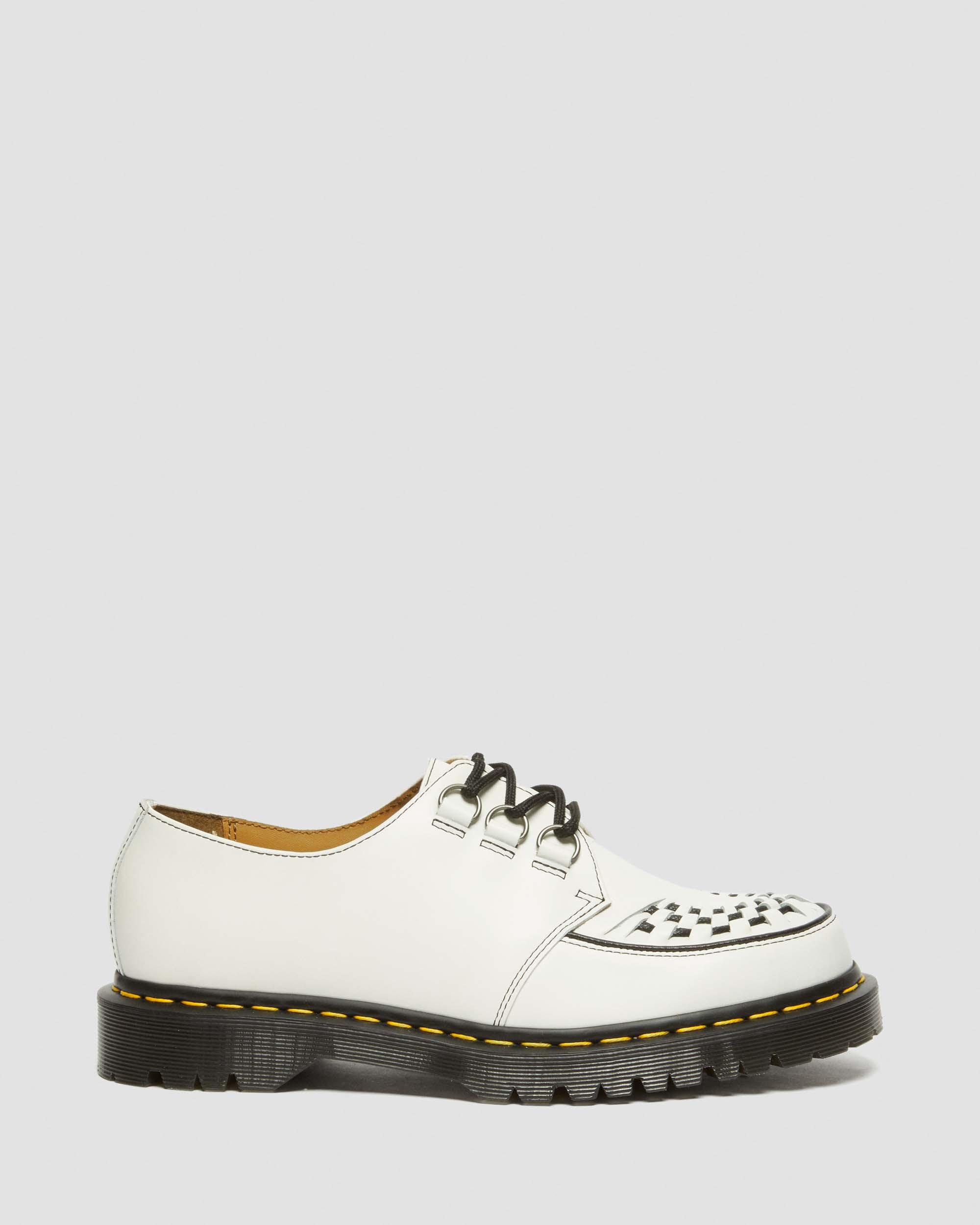 Ramsey Smooth Leather Creepers in WHITE | Dr. Martens™