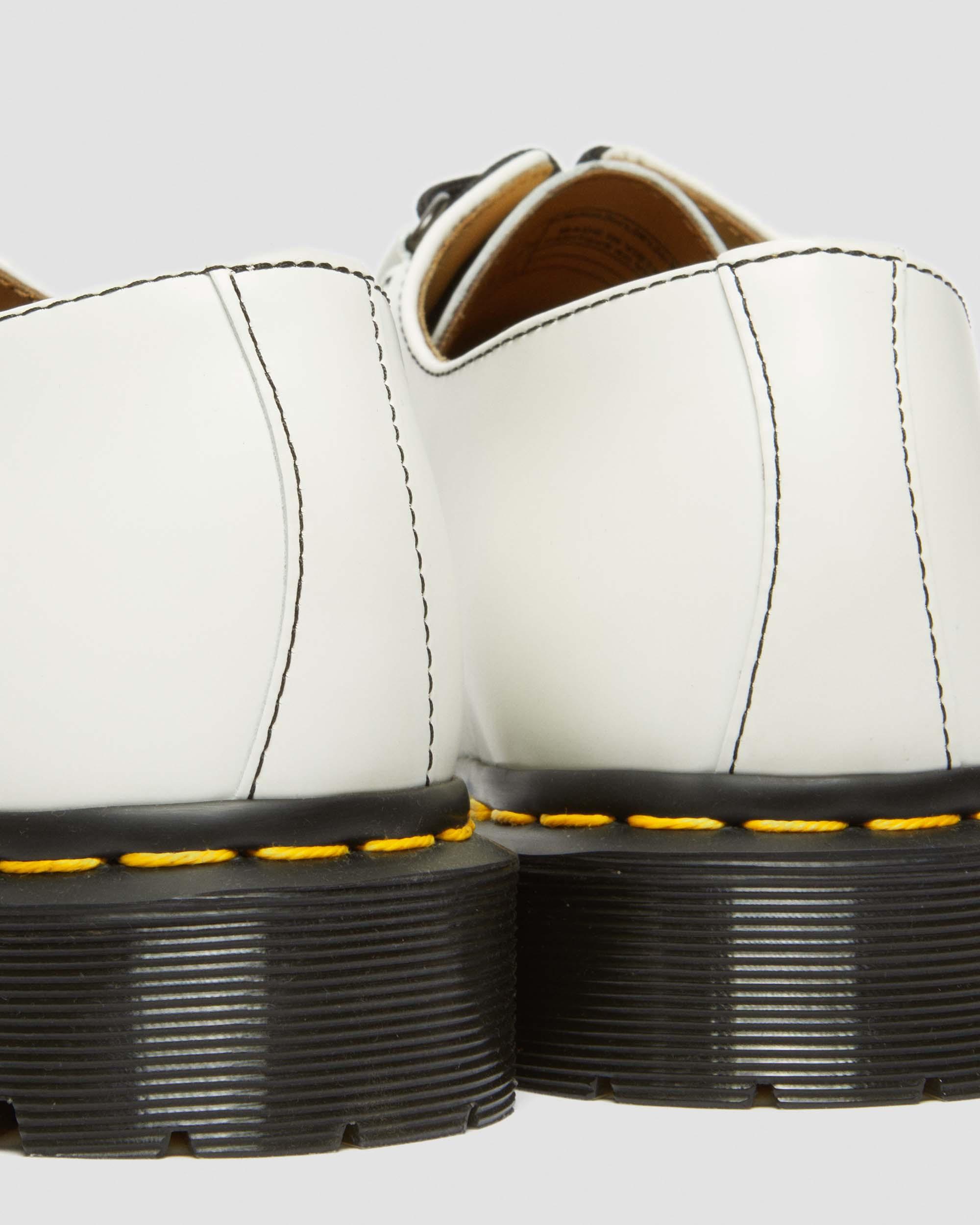 Shop Dr. Martens' Ramsey Smooth Leather Creepers In White
