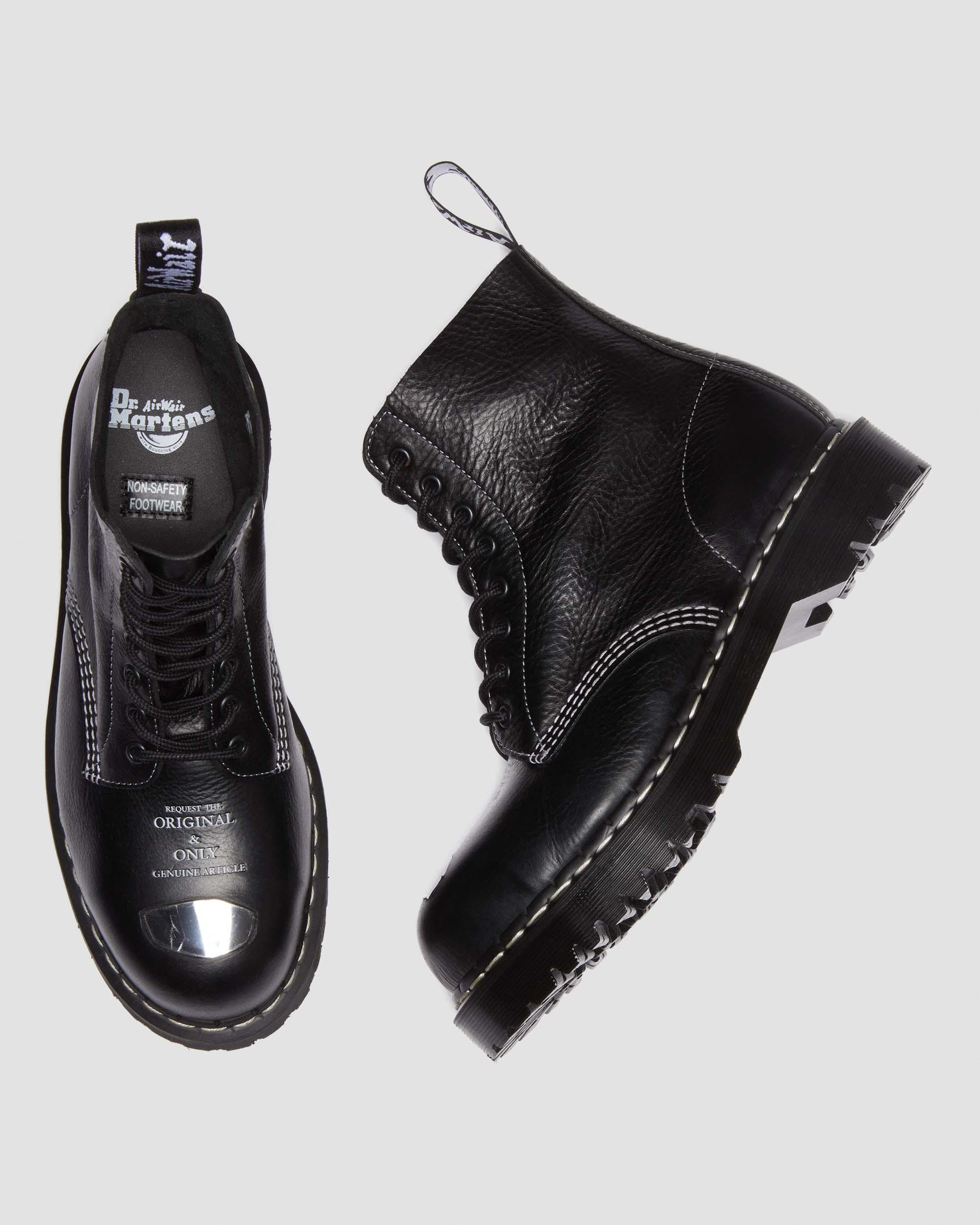 1460 Pascal Bex Steel Toe Leather Lace Up Boots