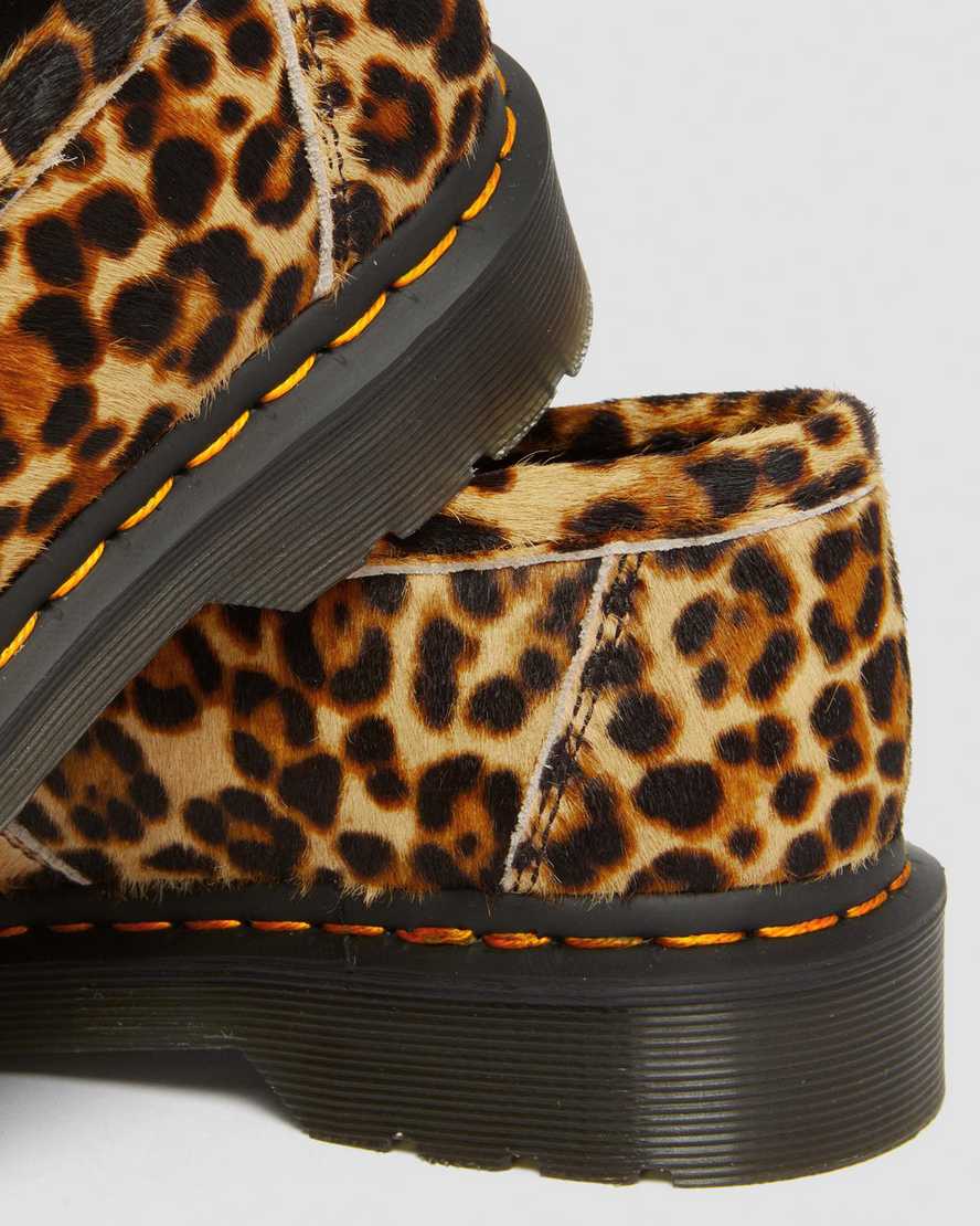 Adrian Hair-On Snaffle-loafers med leopardmønsterAdrian Hair-On Snaffle-loafers med leopardmønster Dr. Martens