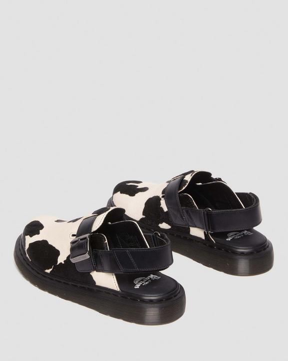 Jorge II Hair-On Cow Print MulesJorge II Hair-on Slingback Mules Dr. Martens