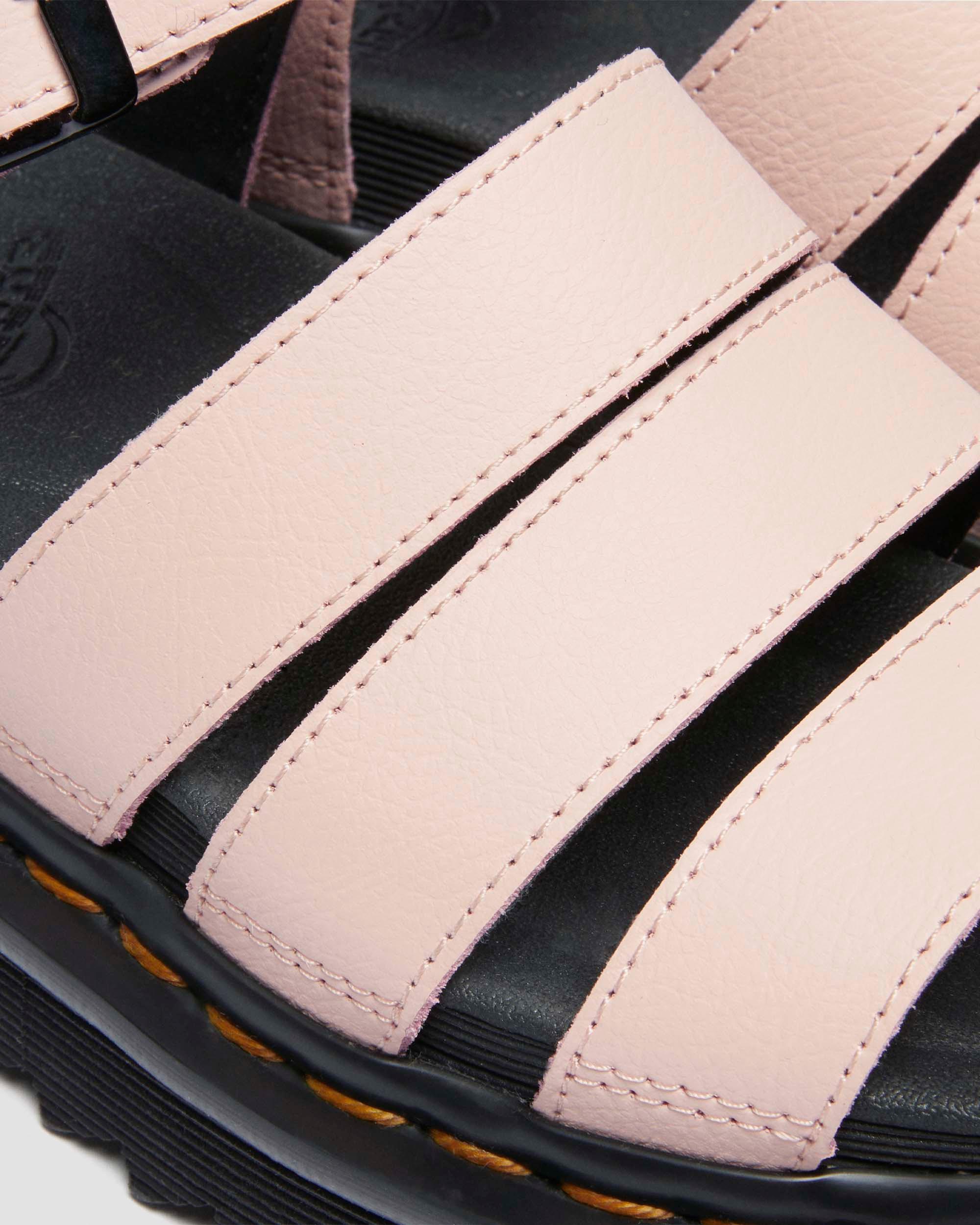Sandali Blaire in pelle Athena con cinturino in Rosa Confetto