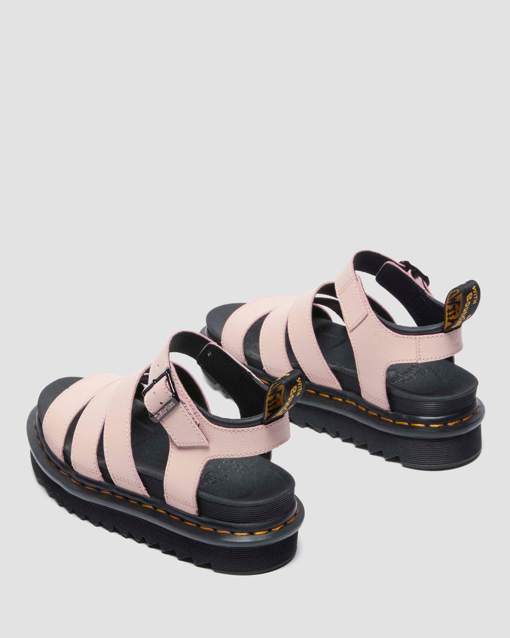 Sandali Blaire in pelle Athena con cinturino in Rosa Confetto