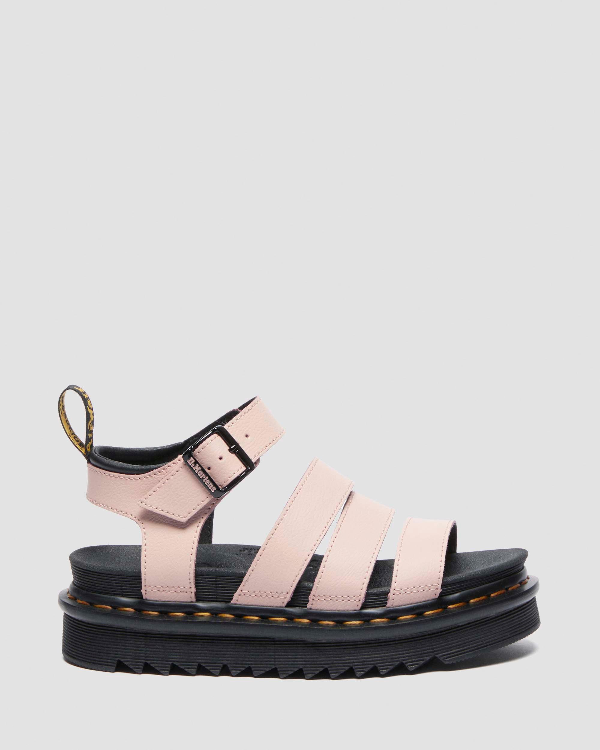 Sandali Blaire in pelle Athena con cinturino in Rosa Confetto