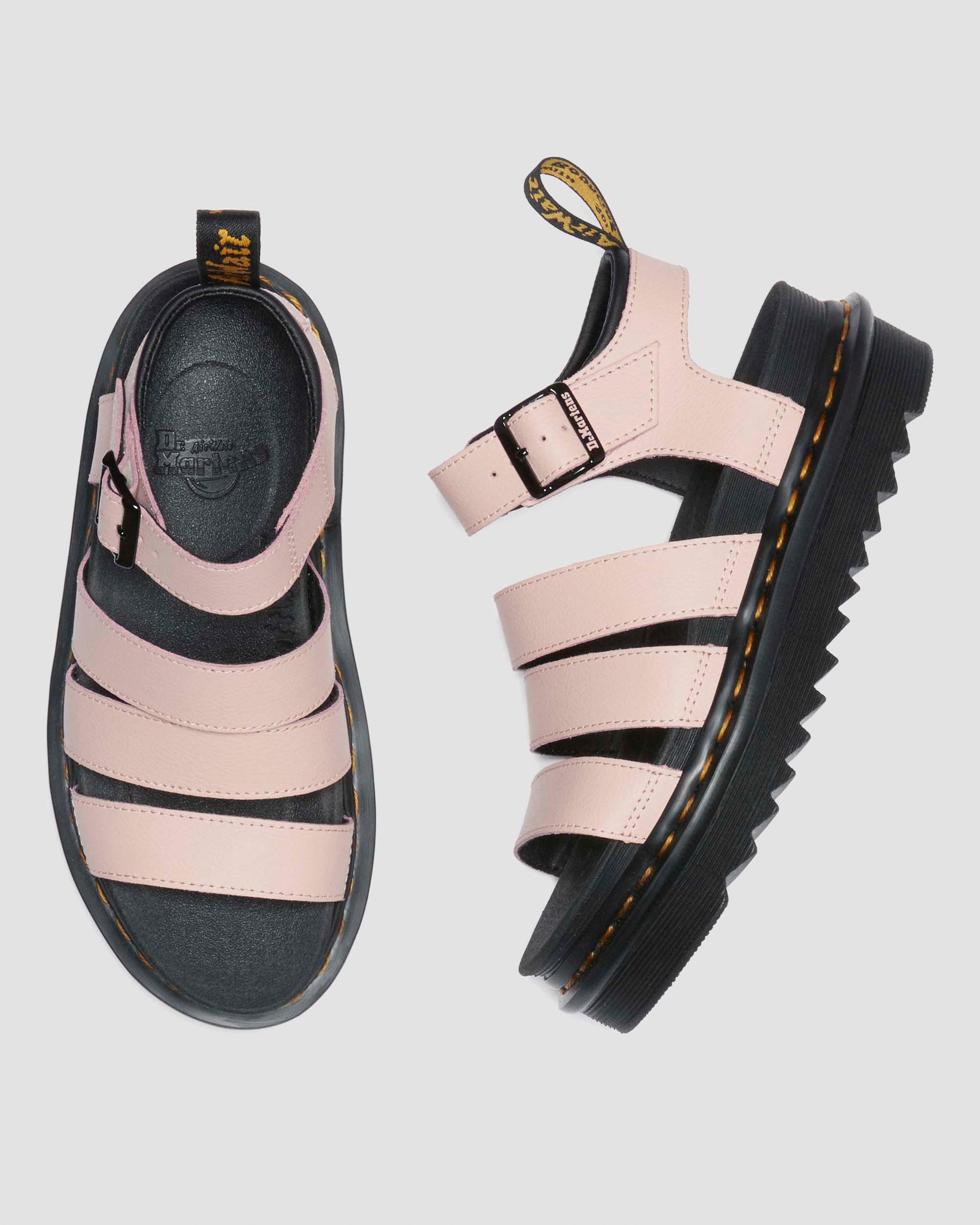 Sandali Blaire in pelle Athena con cinturino in Rosa Confetto