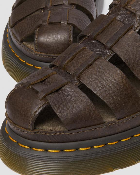 Wrenlie Grizzly Leather Fisherman SandalsWrenlie Grizzly Leather Fisherman Sandals Dr. Martens