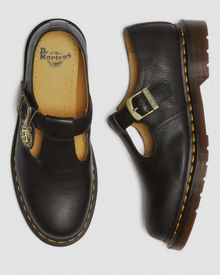 Regency Mary Jane-skor med T-rem i läder Regency Mary Jane-skor med T-rem i läder  Dr. Martens