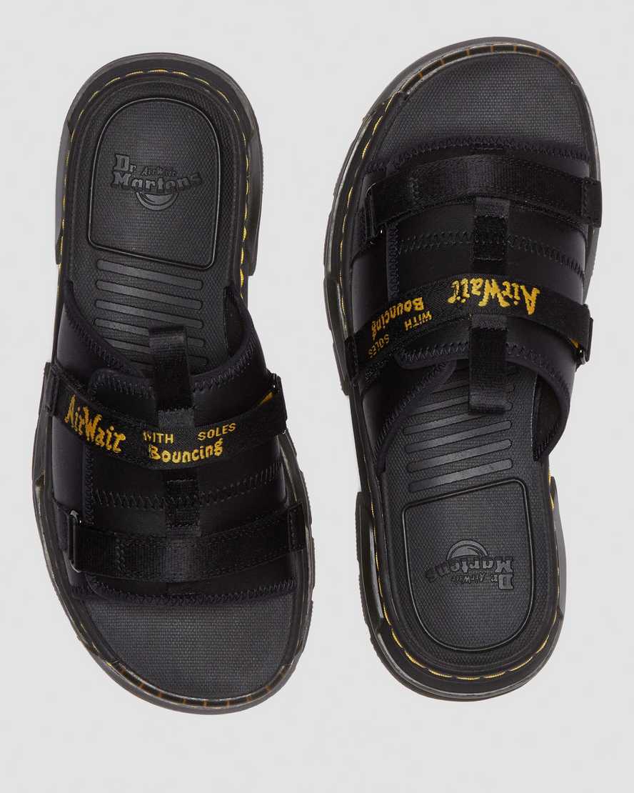 Ayce & Webbing-sandaler i læderAyce & Webbing-sandaler i læder Dr. Martens