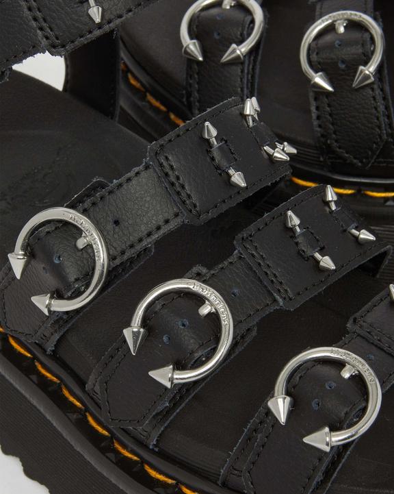 Blaire-sandaler med platform i Piercing-læderBlaire-sandaler med platform i Piercing-læder Dr. Martens