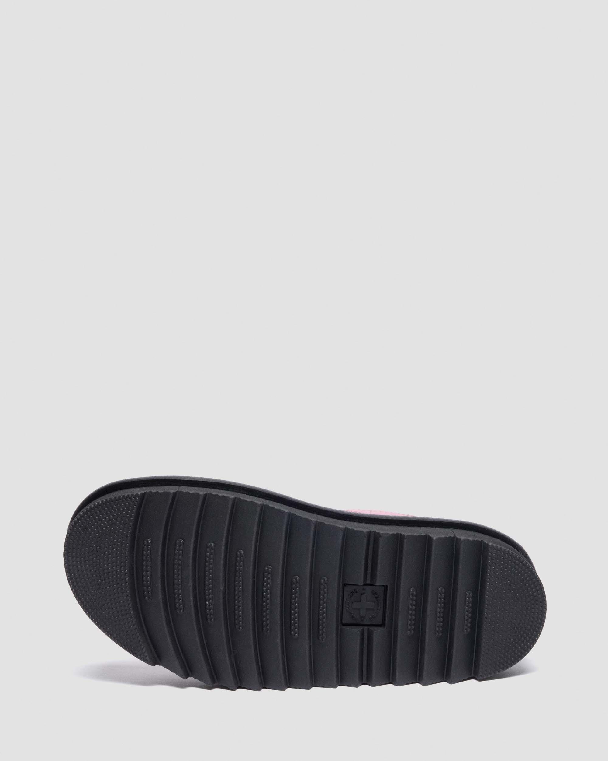 Voss II Athena leren sandalen met riem in Dusty Roze