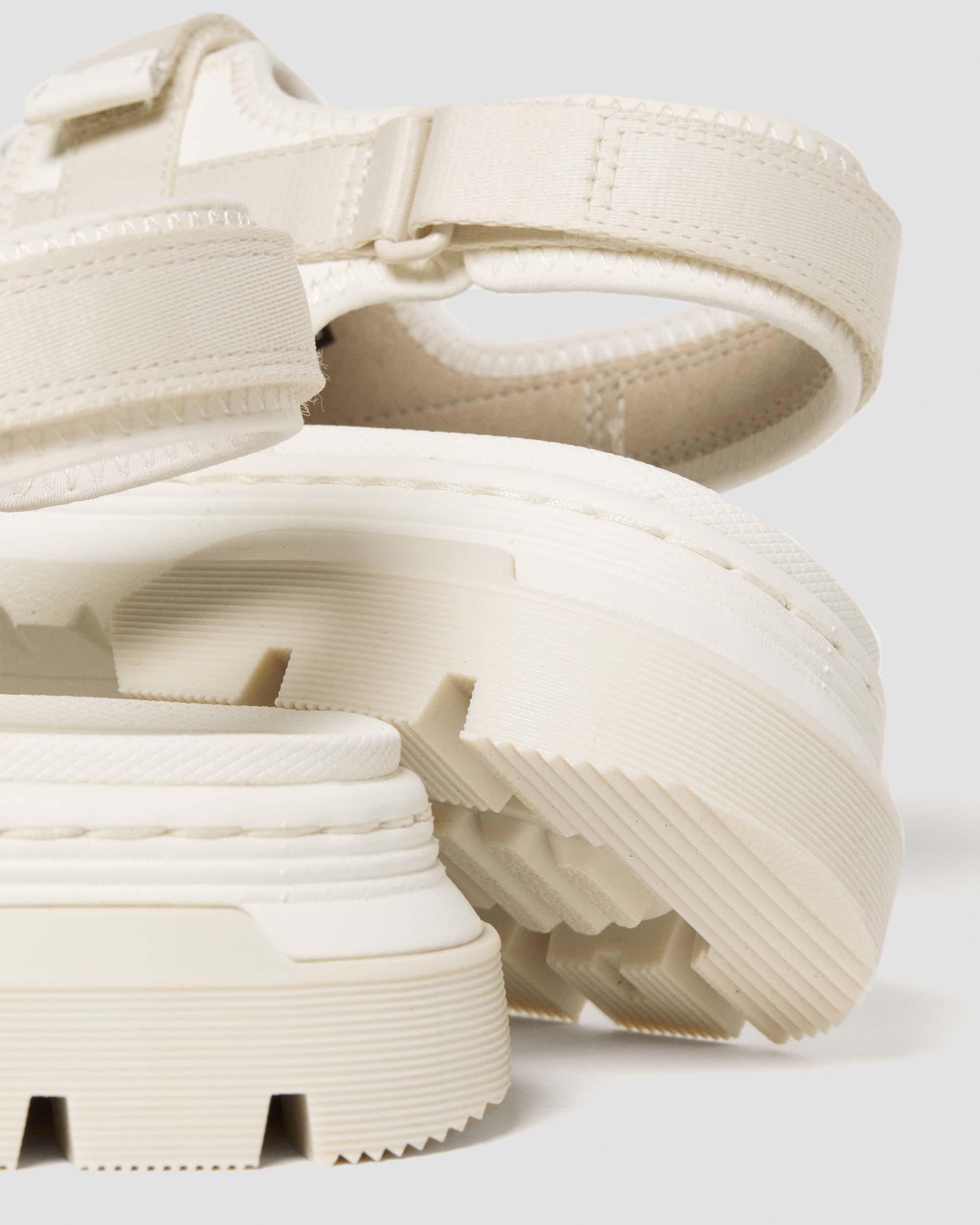 Forster Ajax Leather Wedding Sandals in EGRET | Dr. Martens™