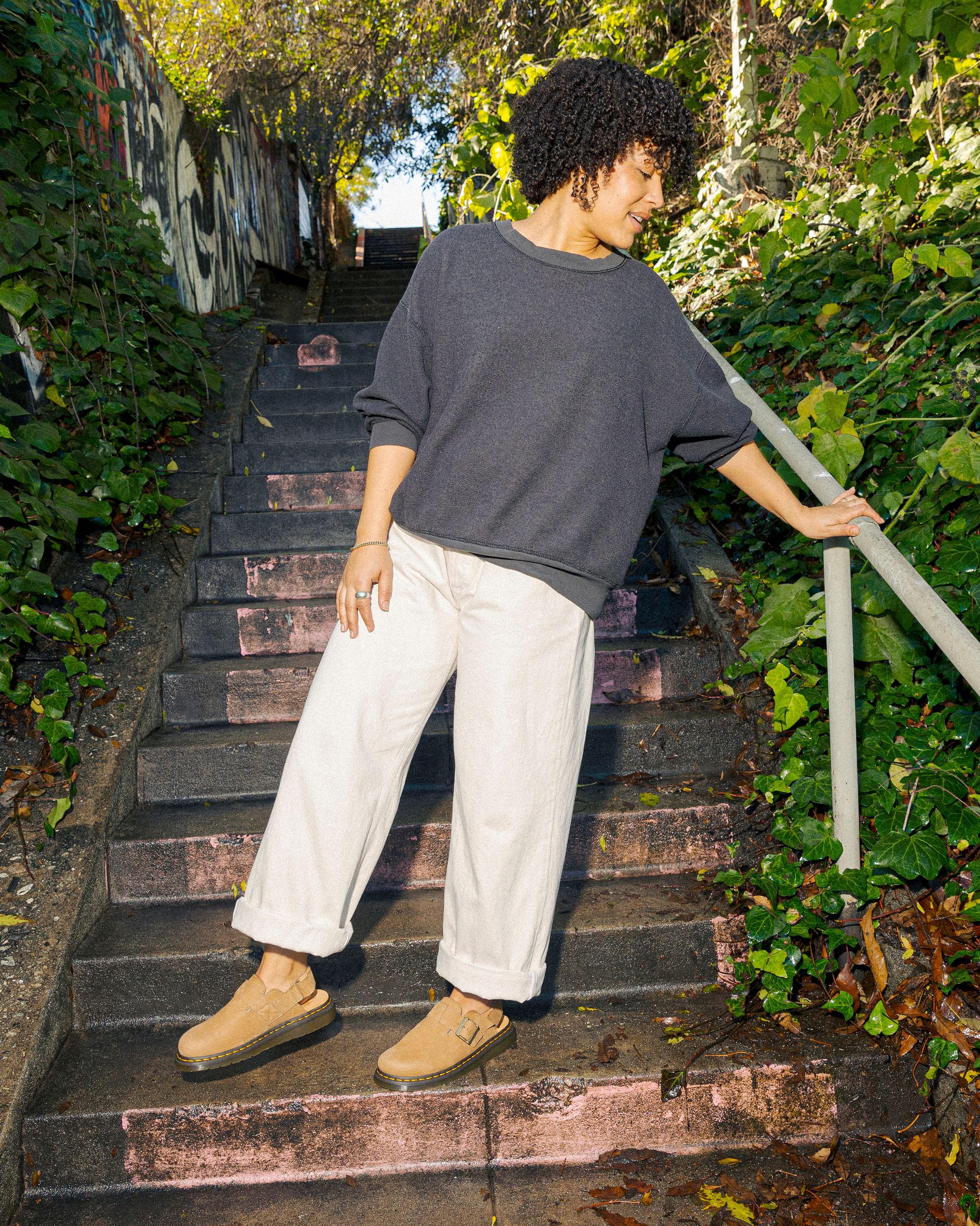 Jorge II Tumbled Nubuck Leder Slingback Mules product image