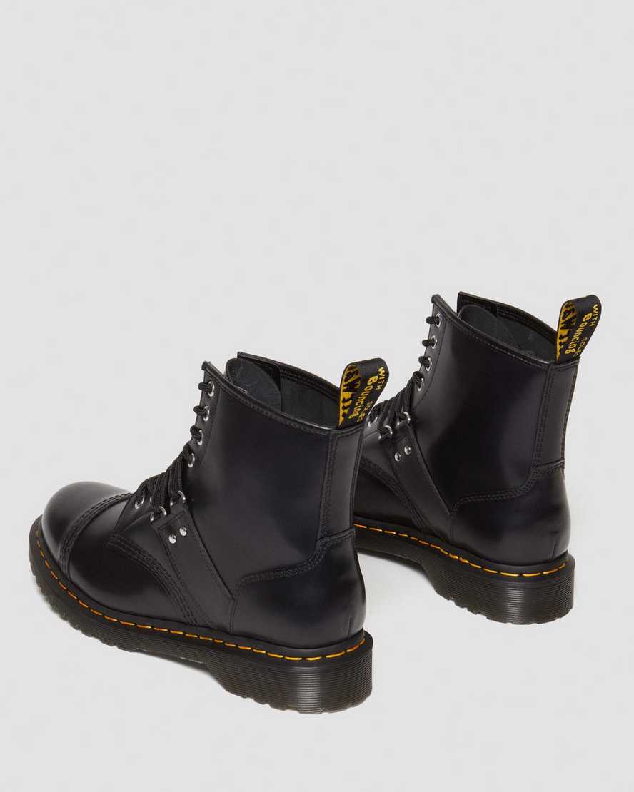 1460 Hardware Polished Smooth Leather Lace Up Boots1460 Hardware Polished Smooth Leather Lace Up Boots Dr. Martens