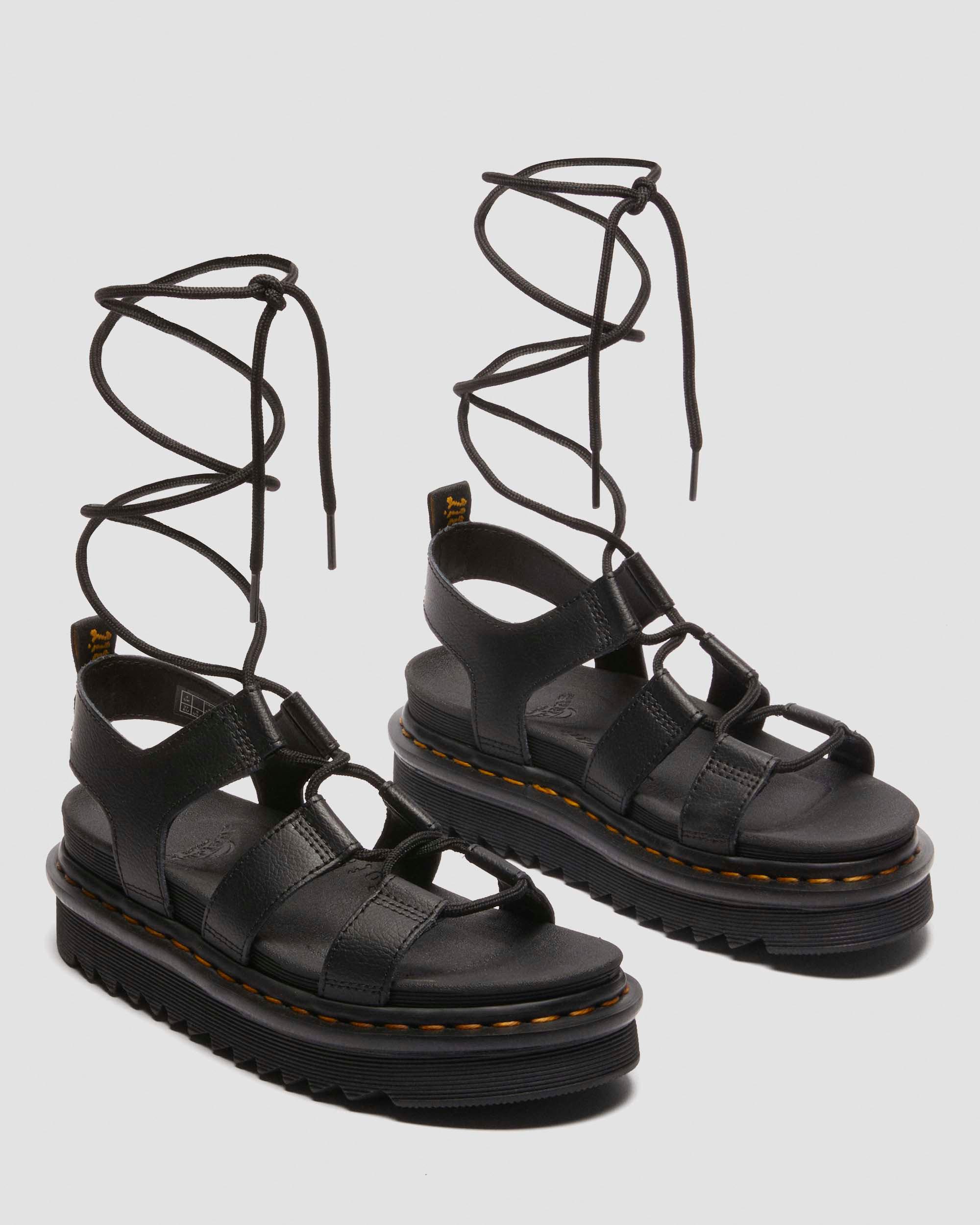 Nartilla Leren Gladiator Sandalen