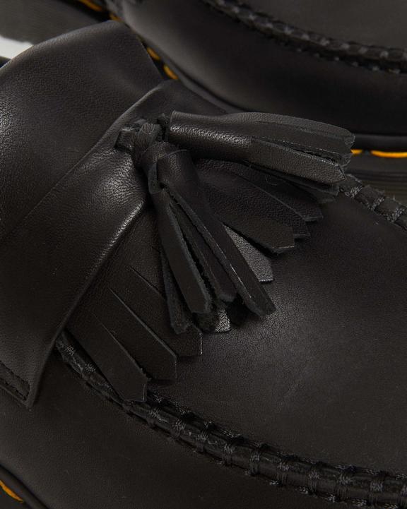 Adrian-loafers i vævet læder med kvastAdrian-loafers i vævet læder med kvast Dr. Martens