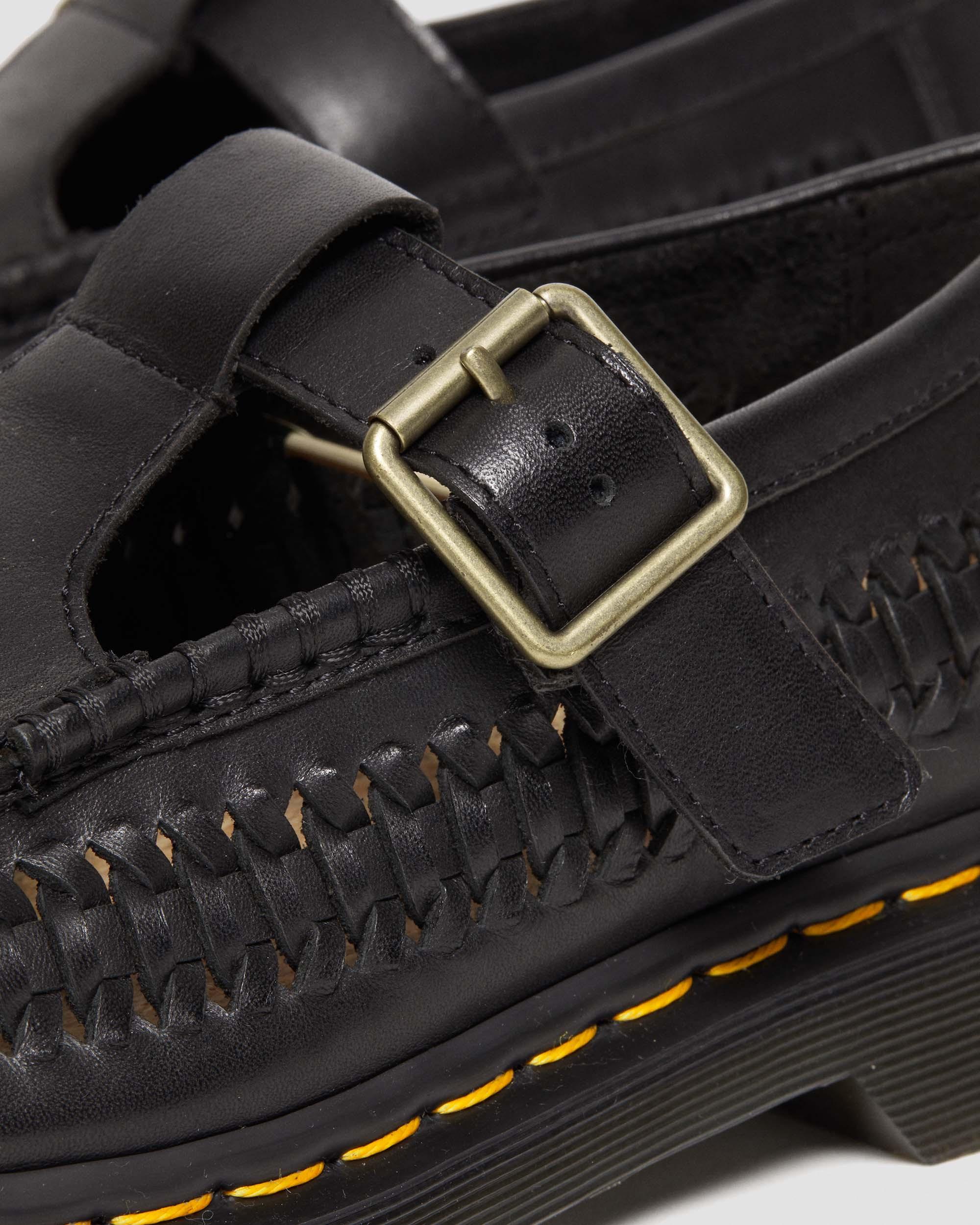 Dr.Martens ADRIAN T-BAR エイドリアン　26.0 Adrian T-Bar Leather Mary Jane Shoes in BLACK | Dr. Martens™