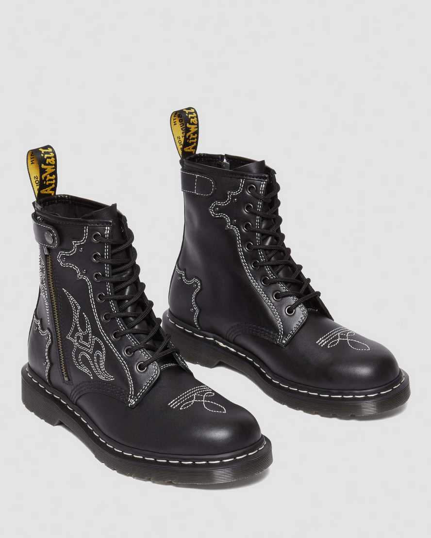 1460 Gothic Americana Leather Lace Up Boots1460 Gothic Americana Leather Lace Up Boots Dr. Martens
