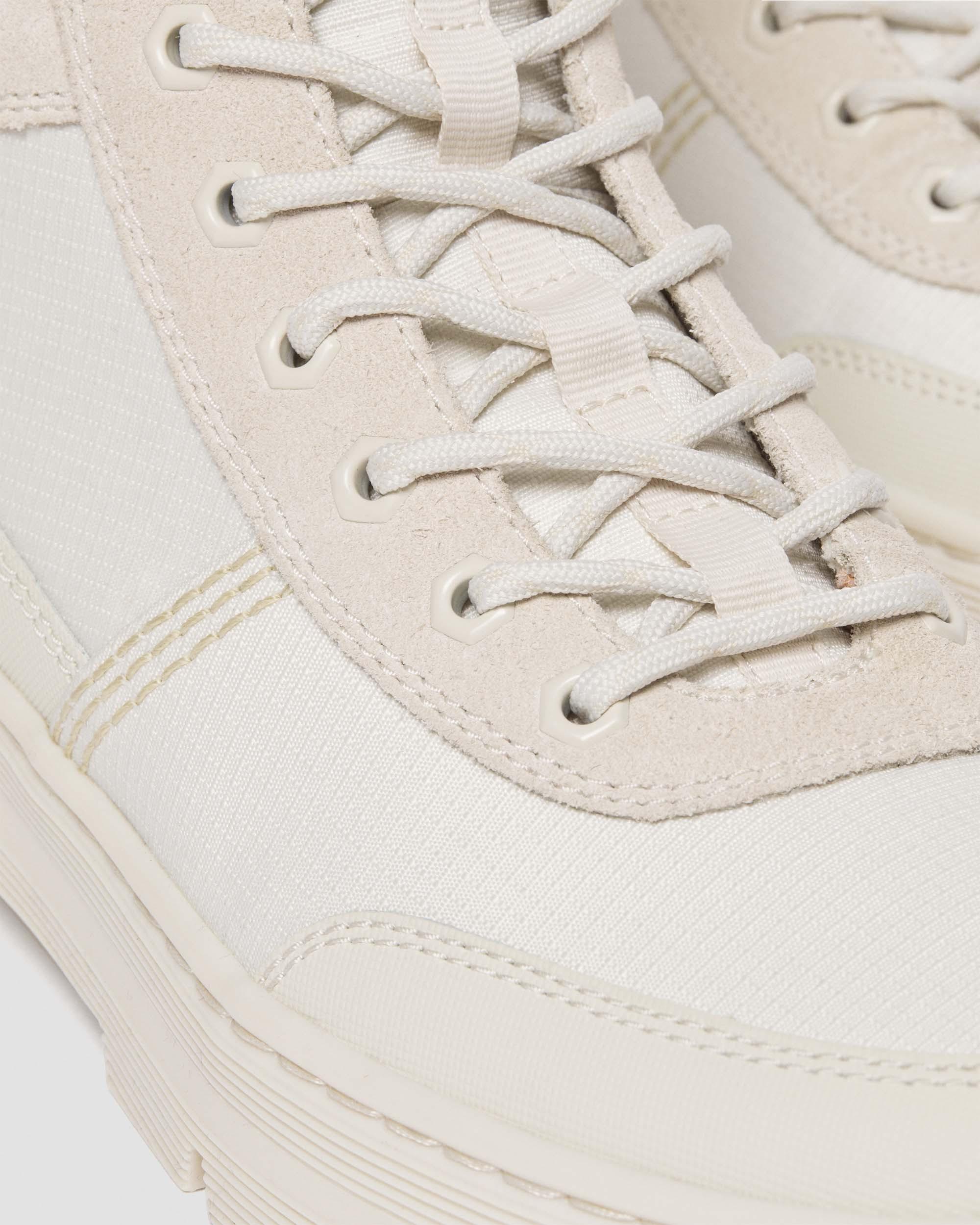 Combs Tech Poly & Suede Casual Boots in OFF WHITE+NATURAL | Dr