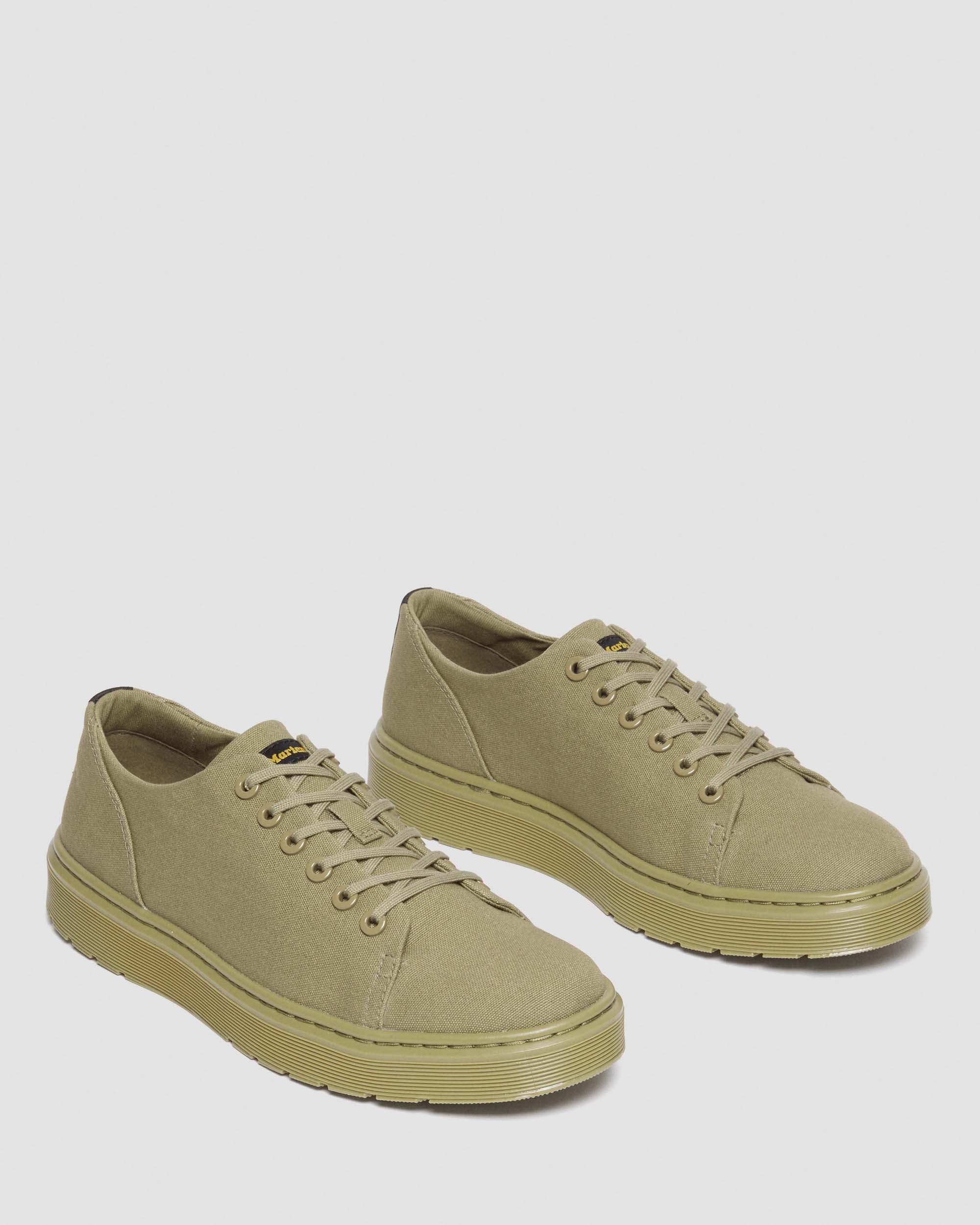 Dante Canvas Casual Shoes in Muted Olive