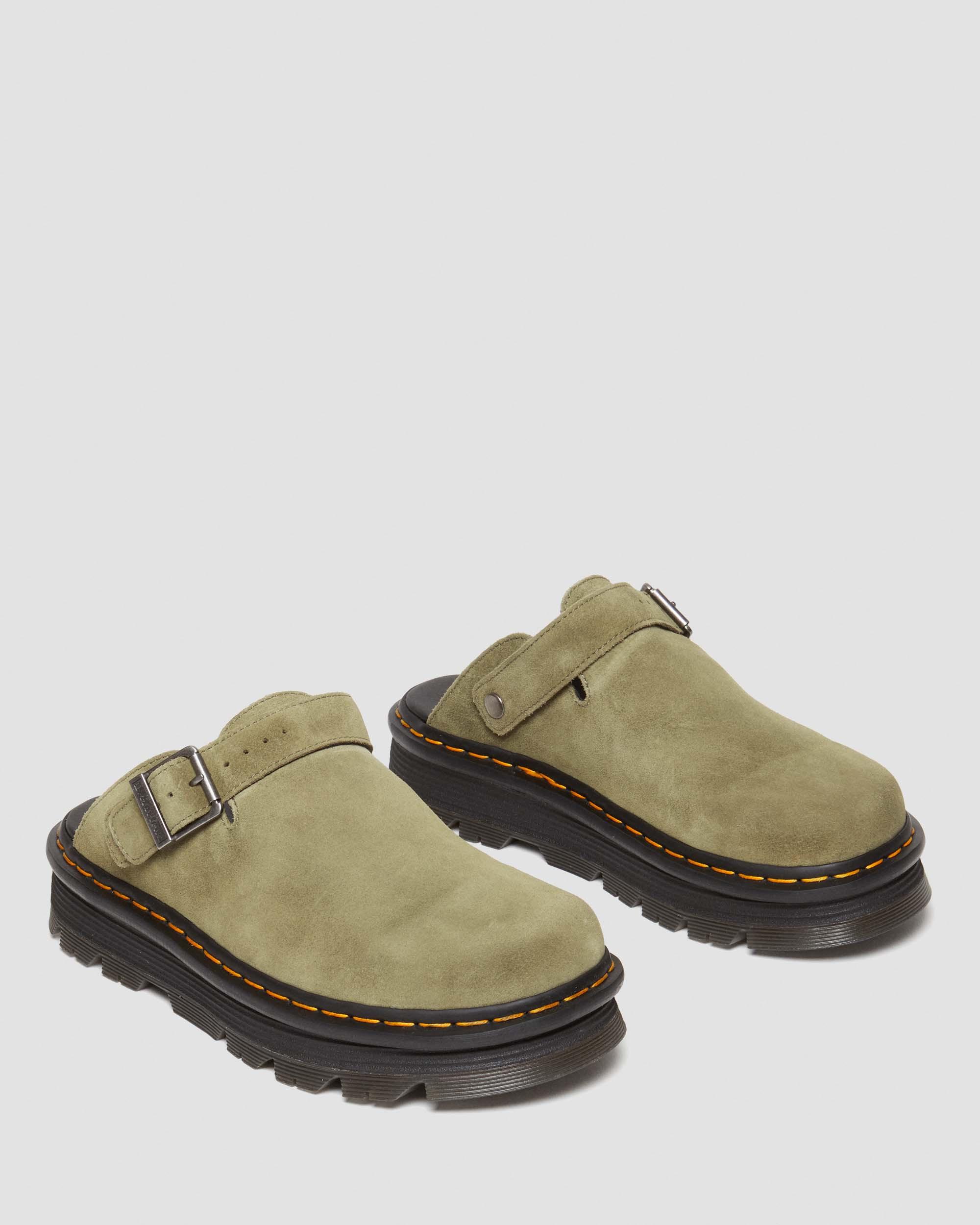 Zebzag Casual Slingback plattformsmules i mocka 