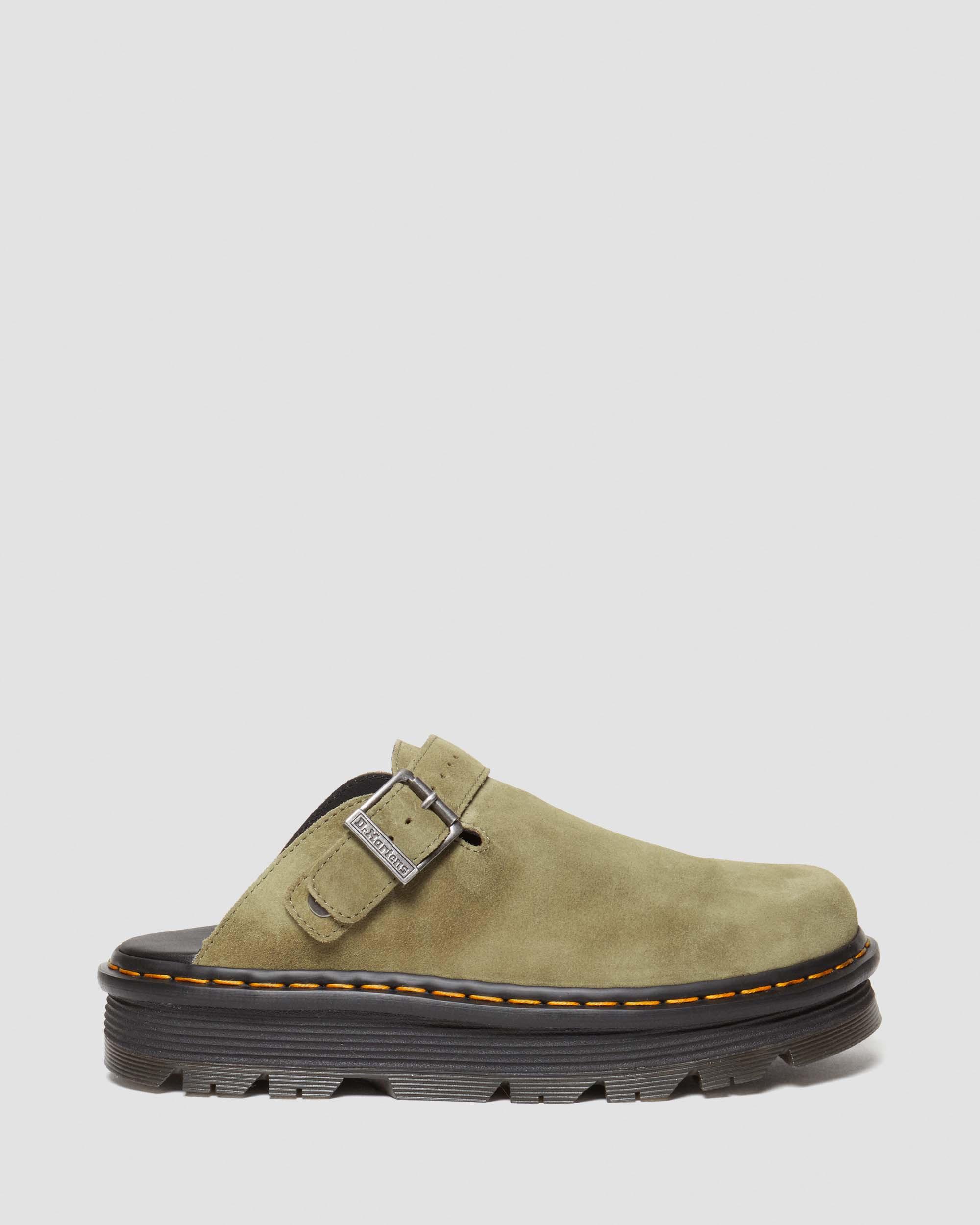 Zebzag Casual Slingback plattformsmules i mocka 