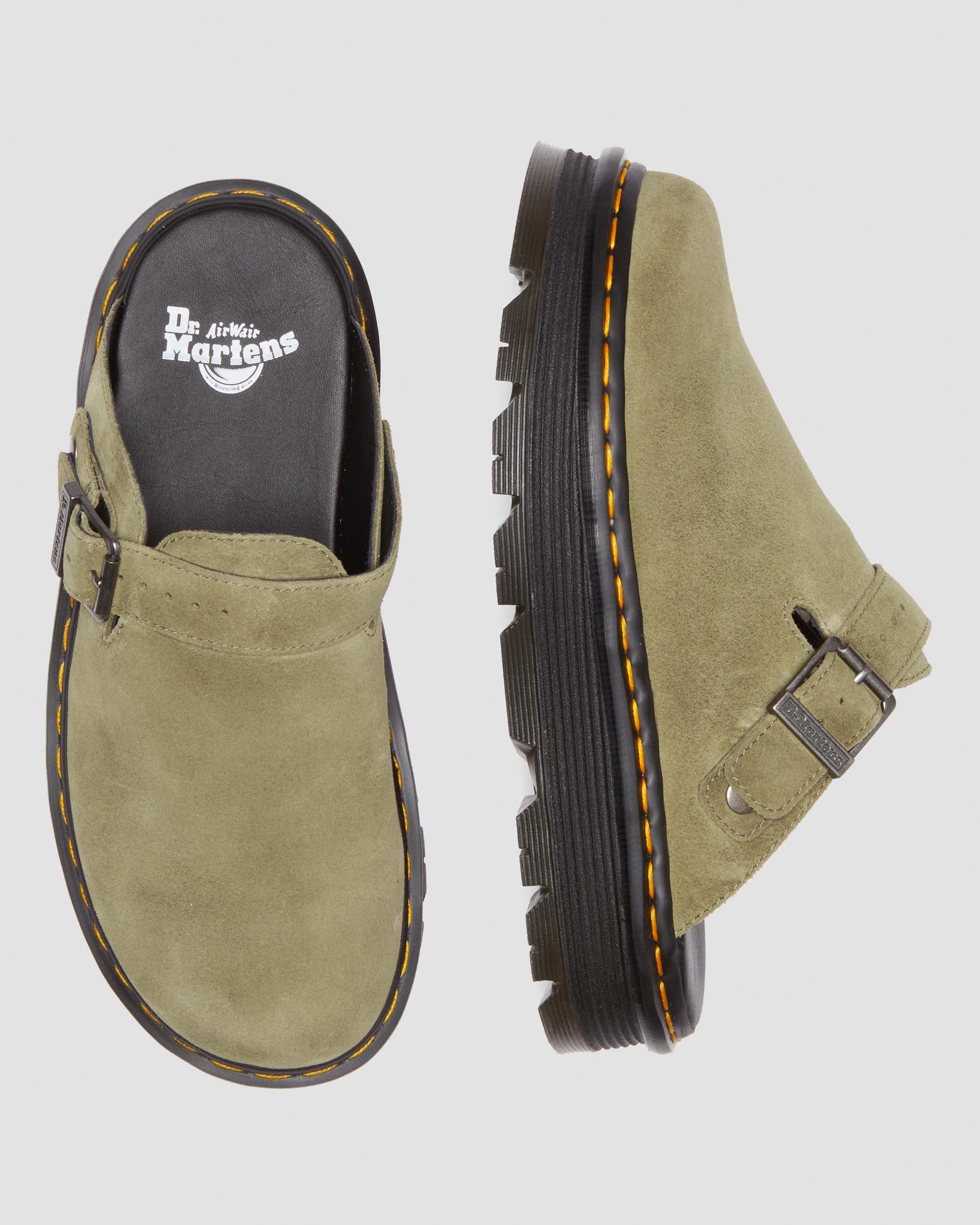 Zebzag Casual Slingback plattformsmules i mocka 