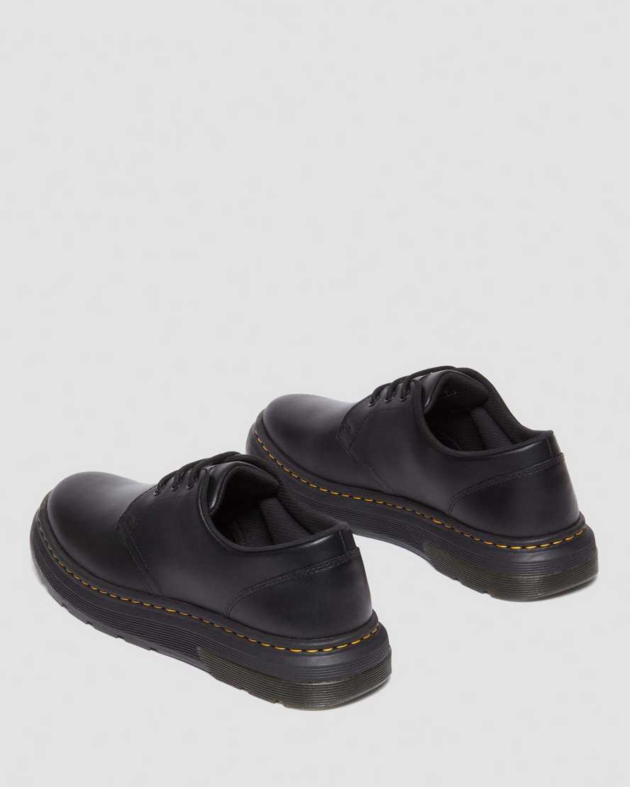 Crewson Lo-skor i svart läderCrewson Lo-skor i svart läder Dr. Martens
