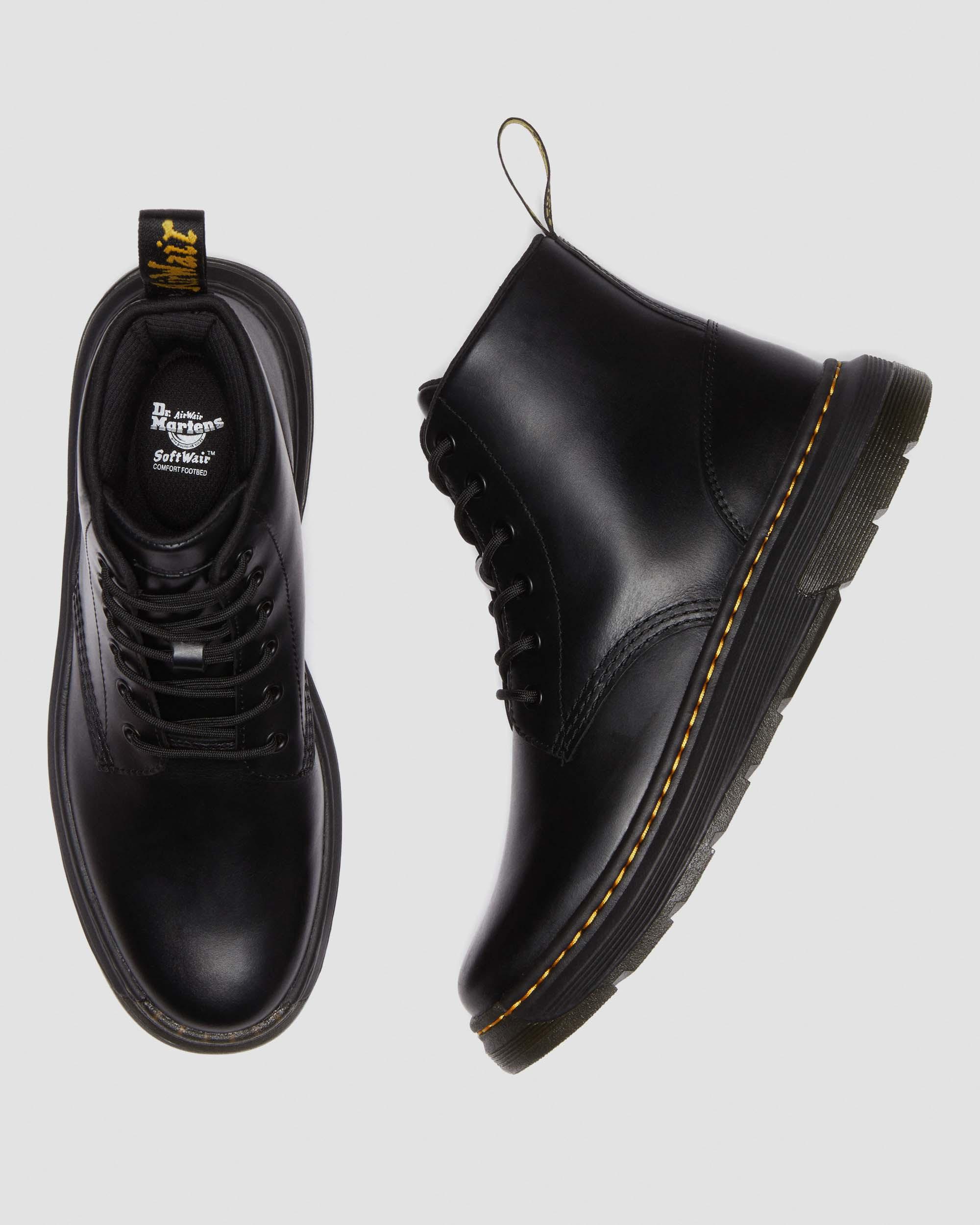 Crewson Chukka Lace Up Leather Boots in Black | Dr. Martens