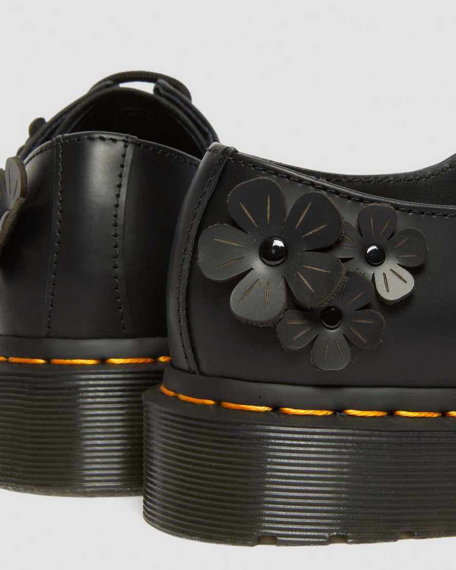 1461 Flower Applique Leather Oxford Shoes1461 Flower Applique Leather Oxford Shoes Dr. Martens