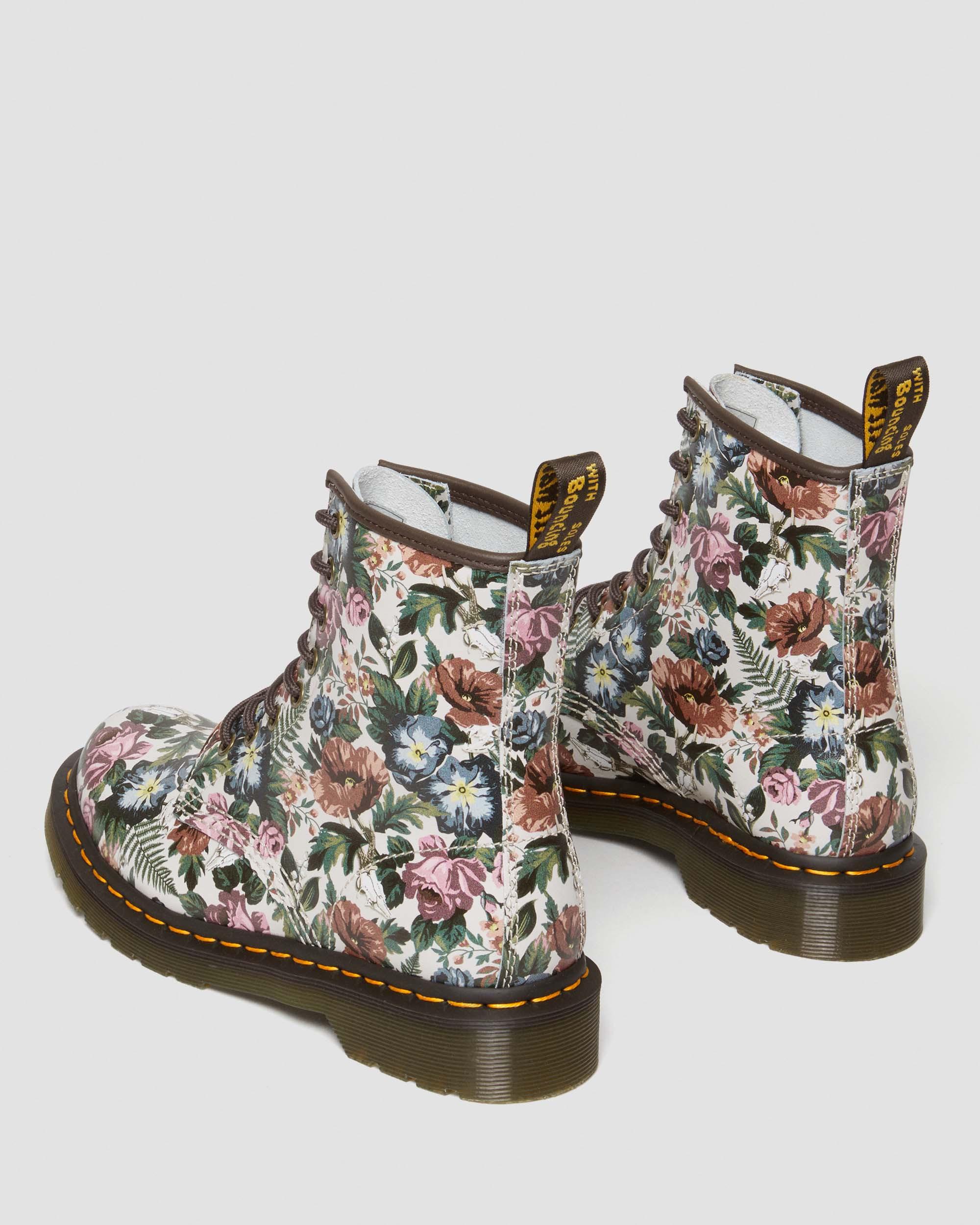 1460 Women's English Garden Leather Lace Up Boots