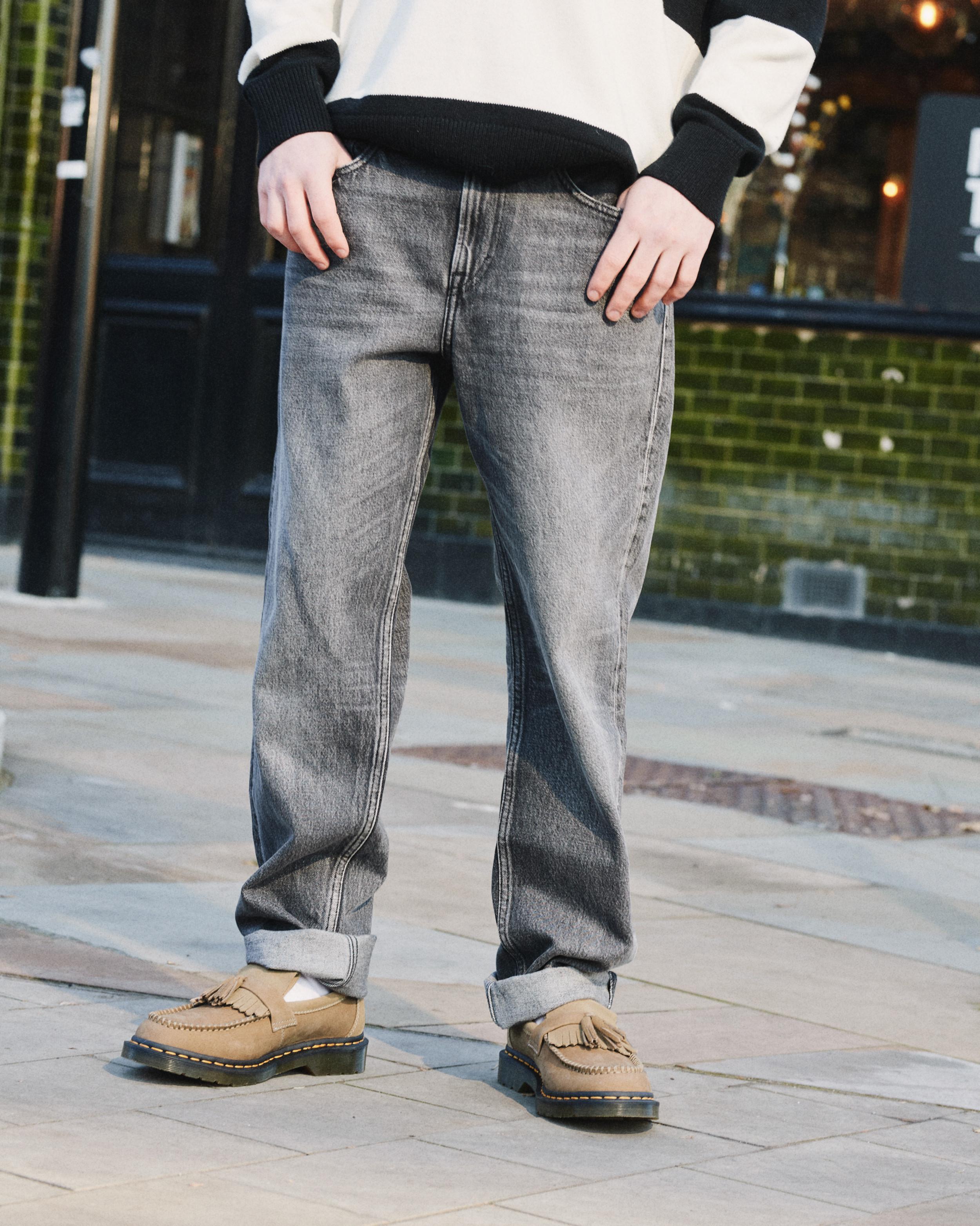 Adrian Tumbled Nubuck Leather Tassel Loafers in SAVANNAH TAN | Dr