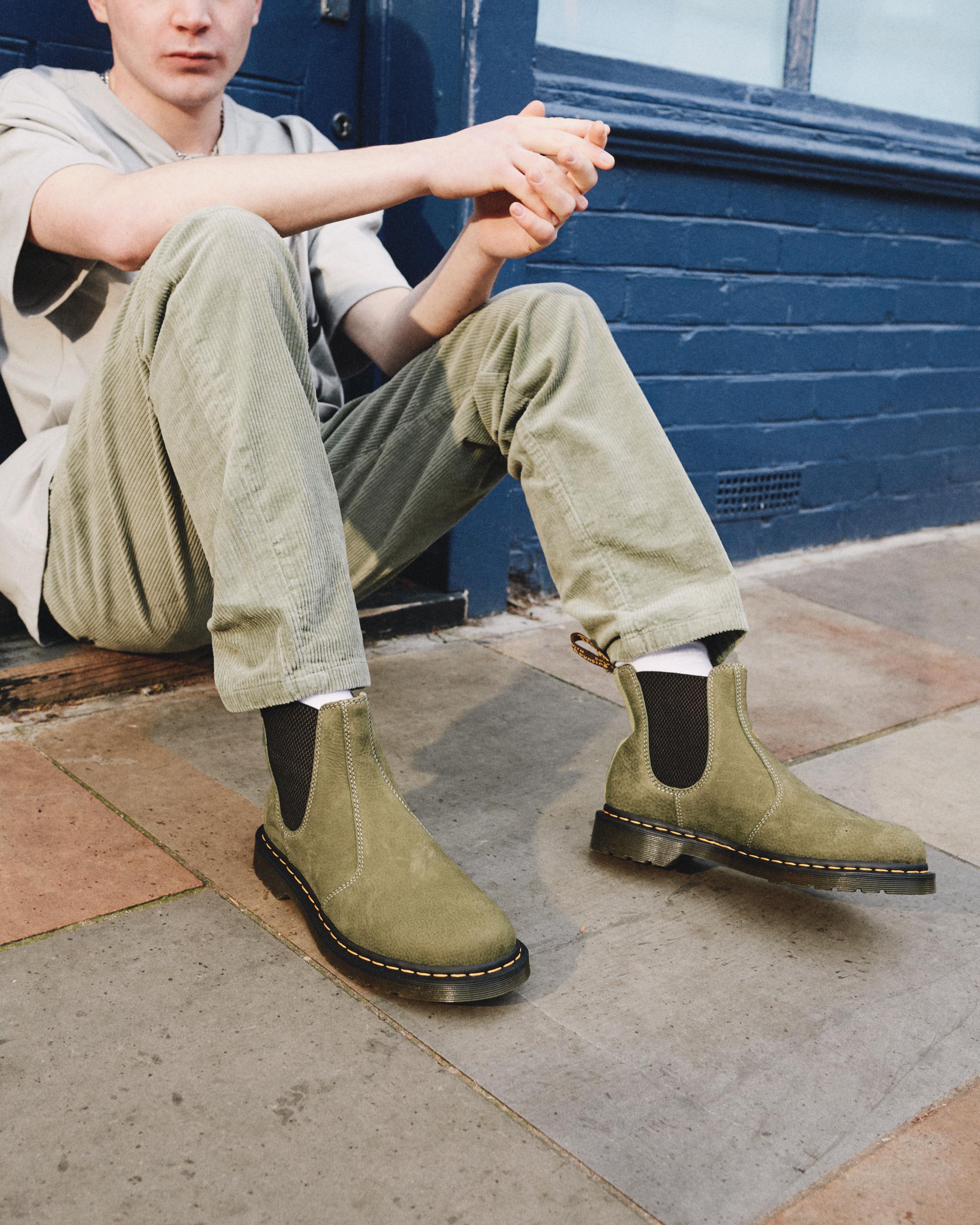 2976 Tumbled Nubuck Leather Chelsea Boots