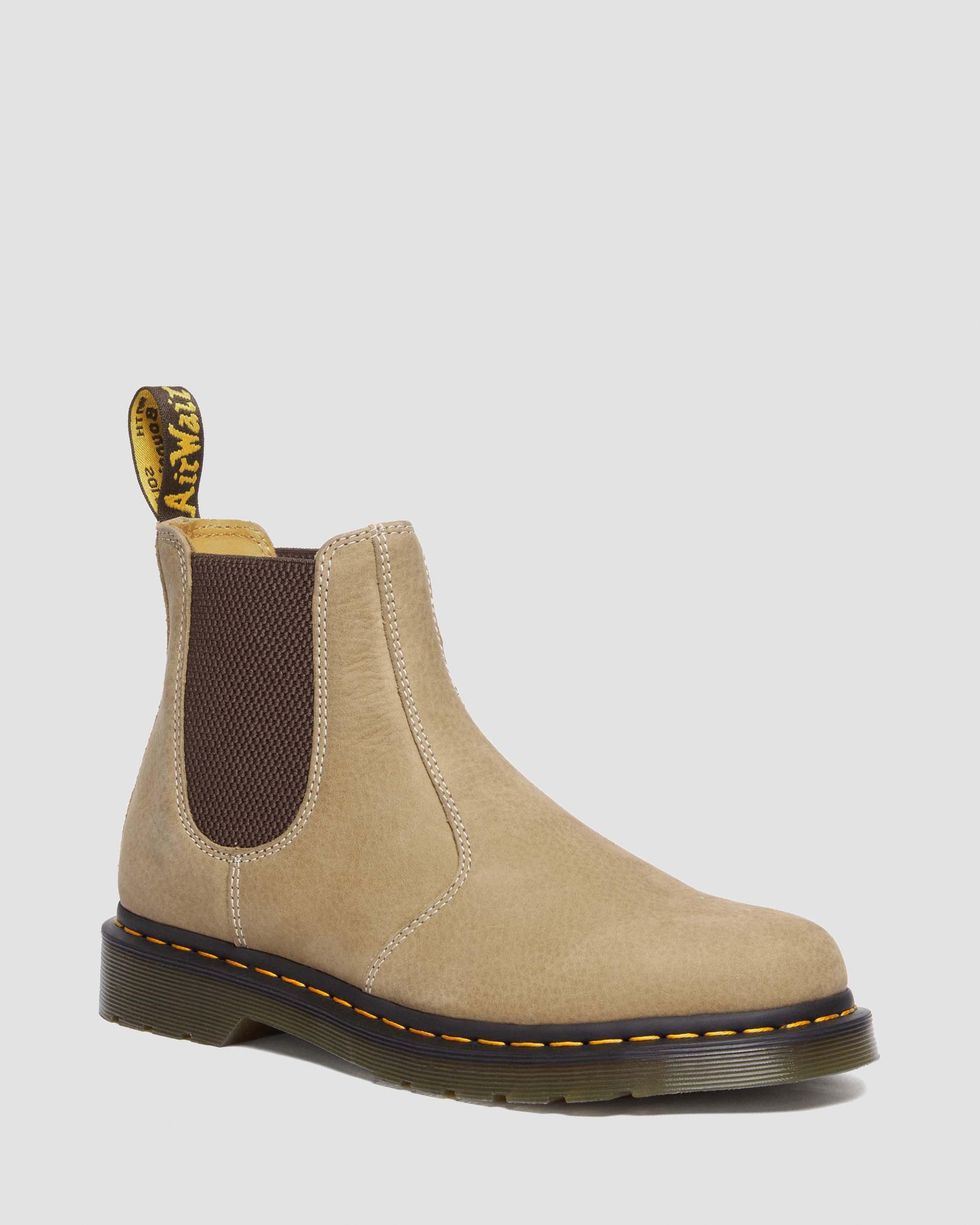 2976 Tumbled Nubuck Leather Chelsea Boots in SAVANNAH TAN | Dr