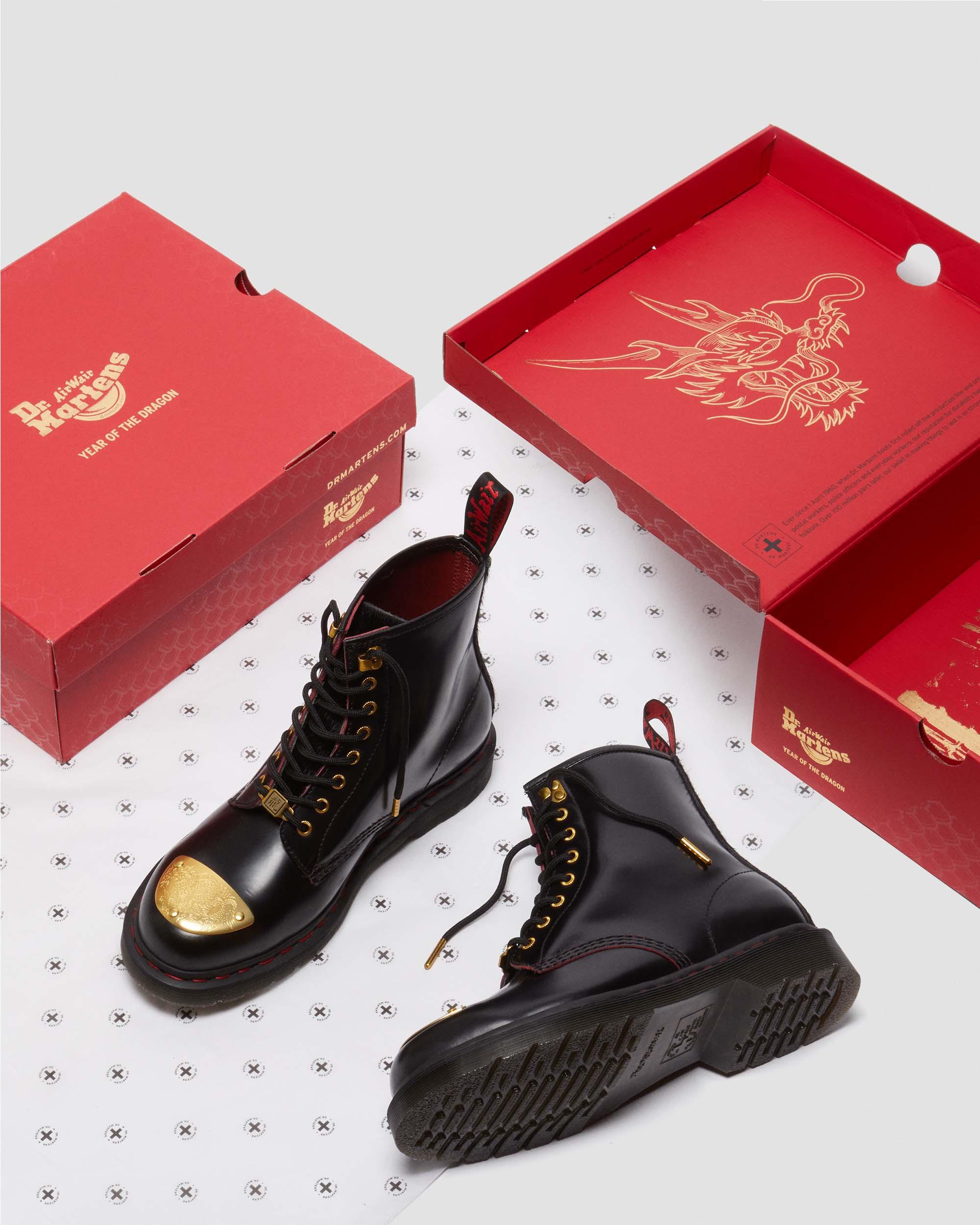1460 Year of the Dragon Leather Lace Up Boots1460 Year of the Dragon Leather Lace Up Boots Dr. Martens